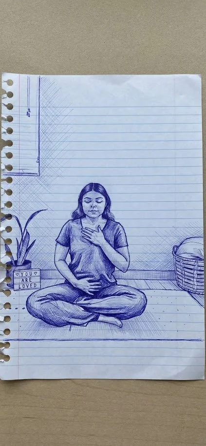 mindfulness meditation breathwork stress support for pregnancy loss, miscarriage, infertility
