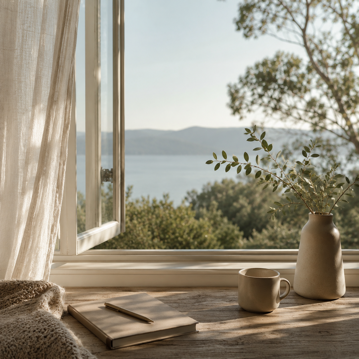 open window