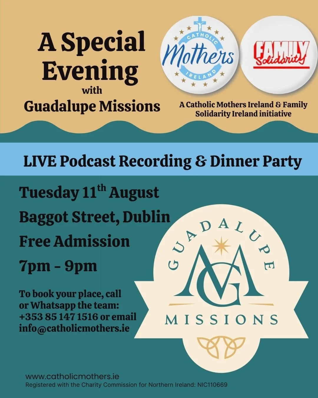 Live Podcast & Dinner Party