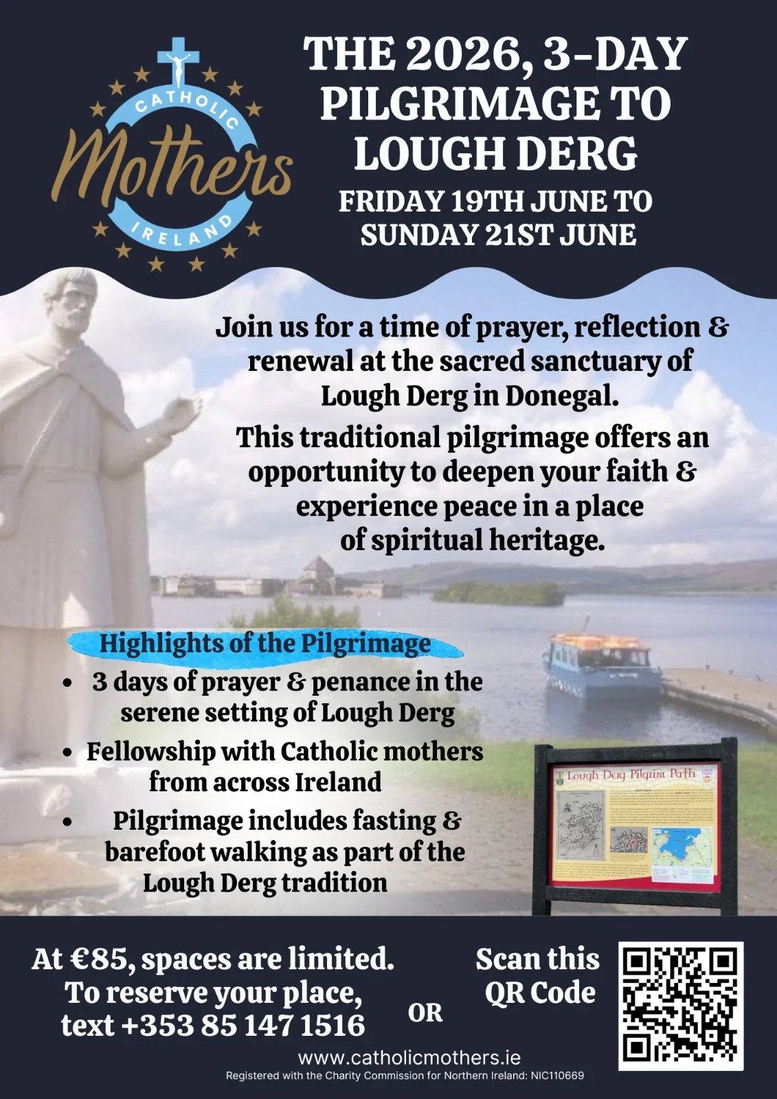 Lough Derg 3 day Retreat June 2026
