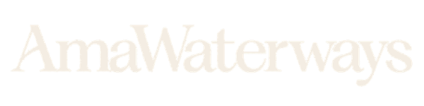 Text logo reading 'AmaWaterways'.