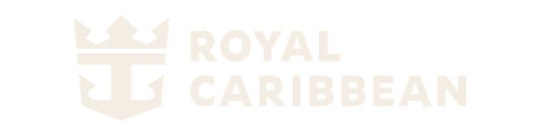 Royal Caribbean logo featuring a stylized crown and anchor.