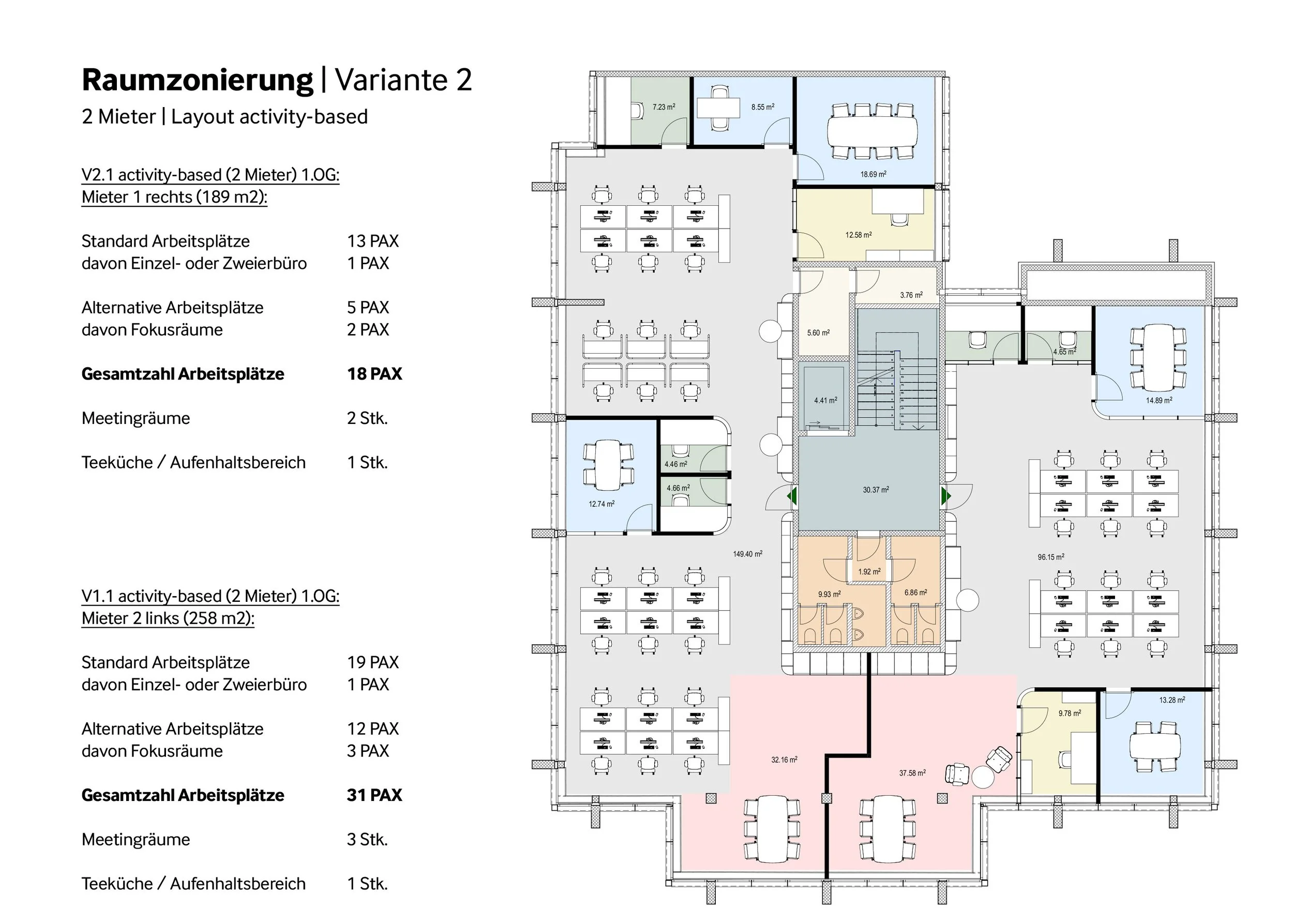 Sieh dir die Raumzonierung im Rapp Haus Wil an und entdecke flexible Arbeits- und Nutzungskonzepte auf rapp-office.ch.