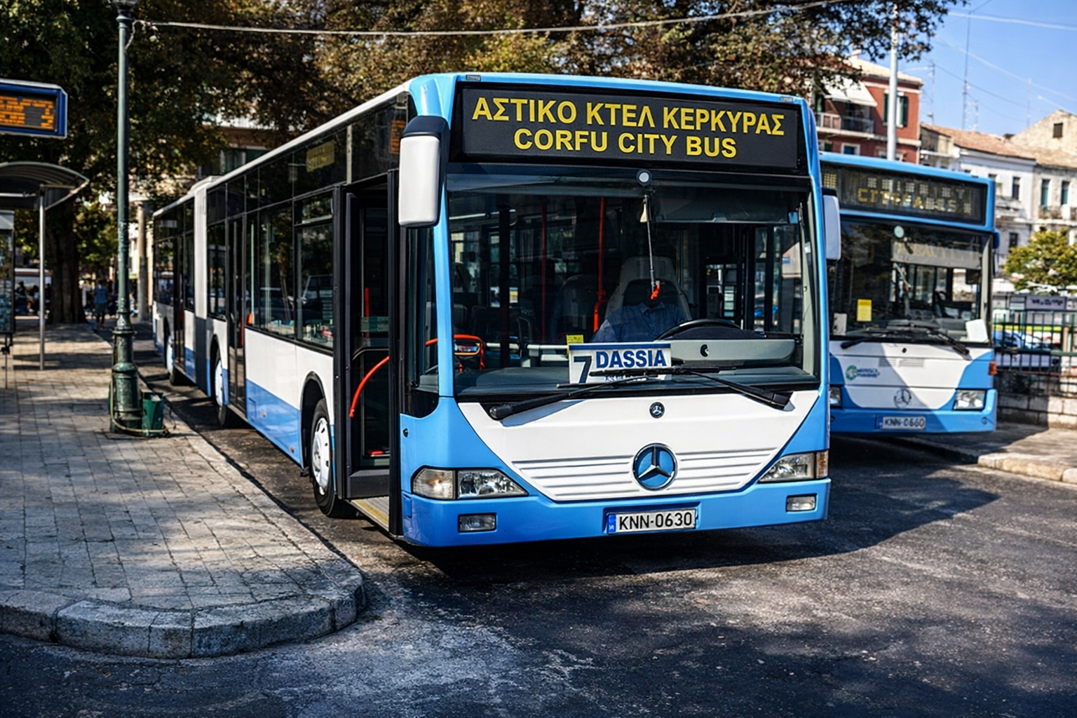 Corfu Bus Ticket Prices 2026: New Corfu City Bus Fares from 20 March