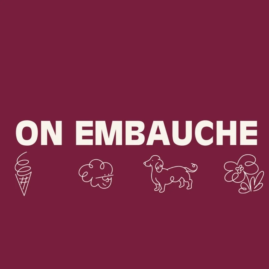 On embauche ✨
Envie de travailler dans un environnement chaleureux et gourmand, rempli de merveilleux humains? 
&Eacute;cris-nous en DM📩 ou passe nous voir!