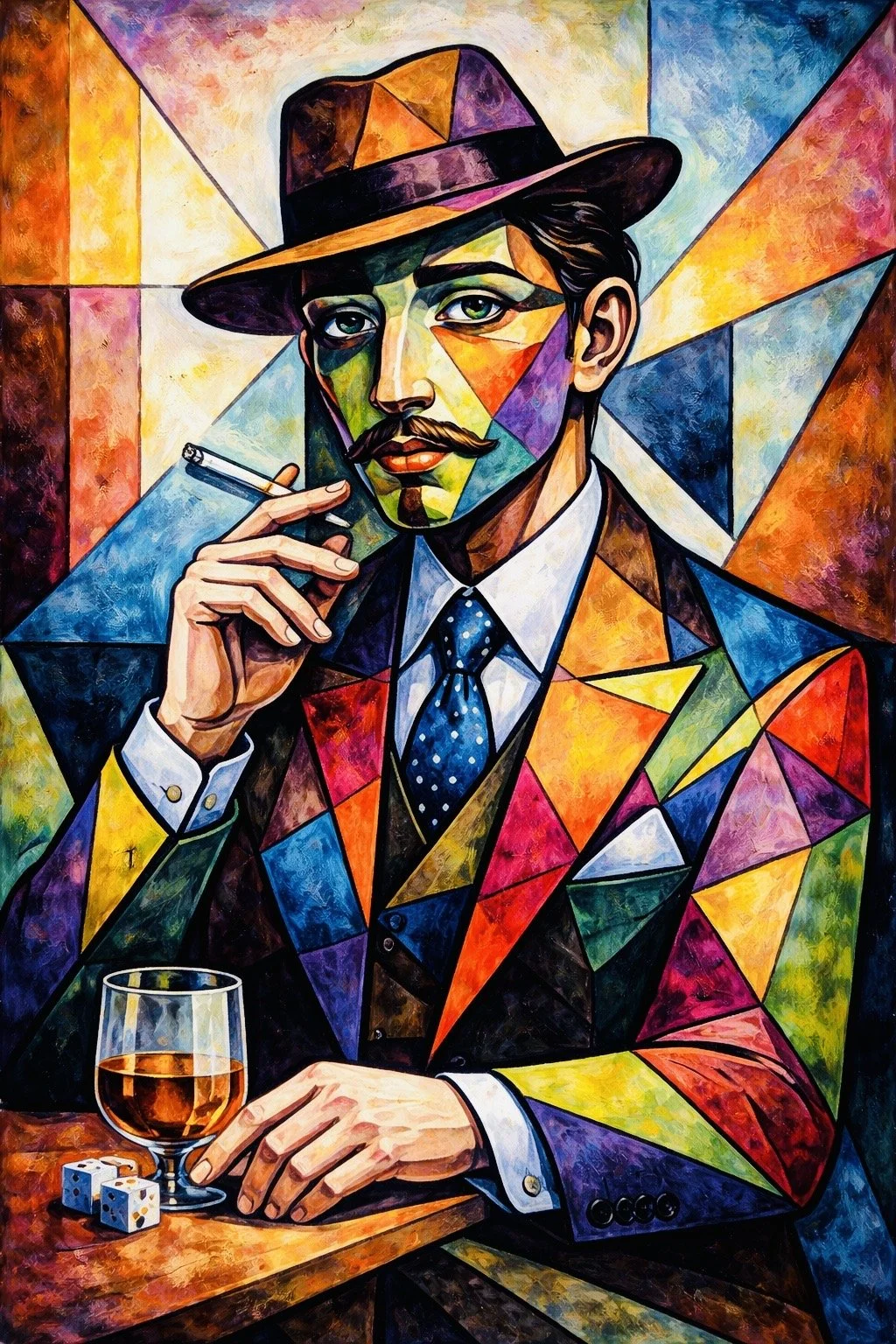 A Gambling Man-Limited Edition Fine Art Print