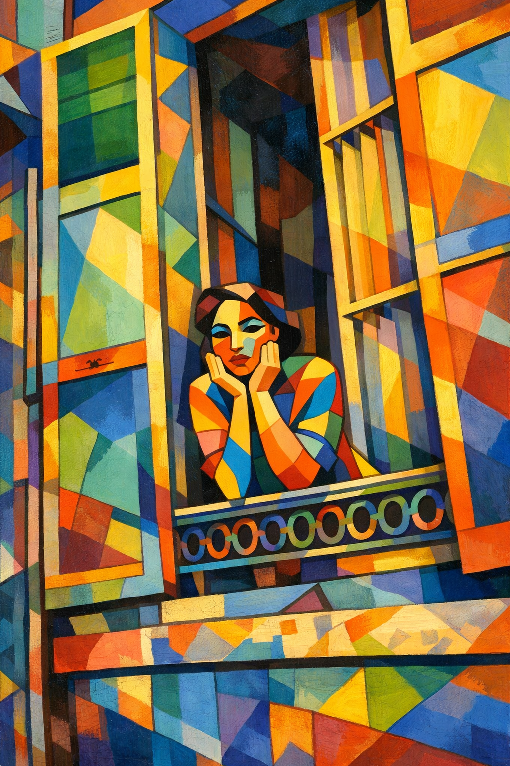 A WOMAN IN THOUGHT-A4 DIGITAL DOWNLOAD