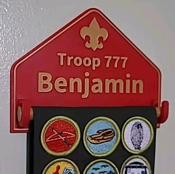 Merit Badge Sash Holder