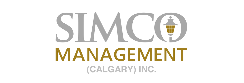 Logo for SMCO Management (Calgary) Inc., featuring the company name with a stylized lamp icon.