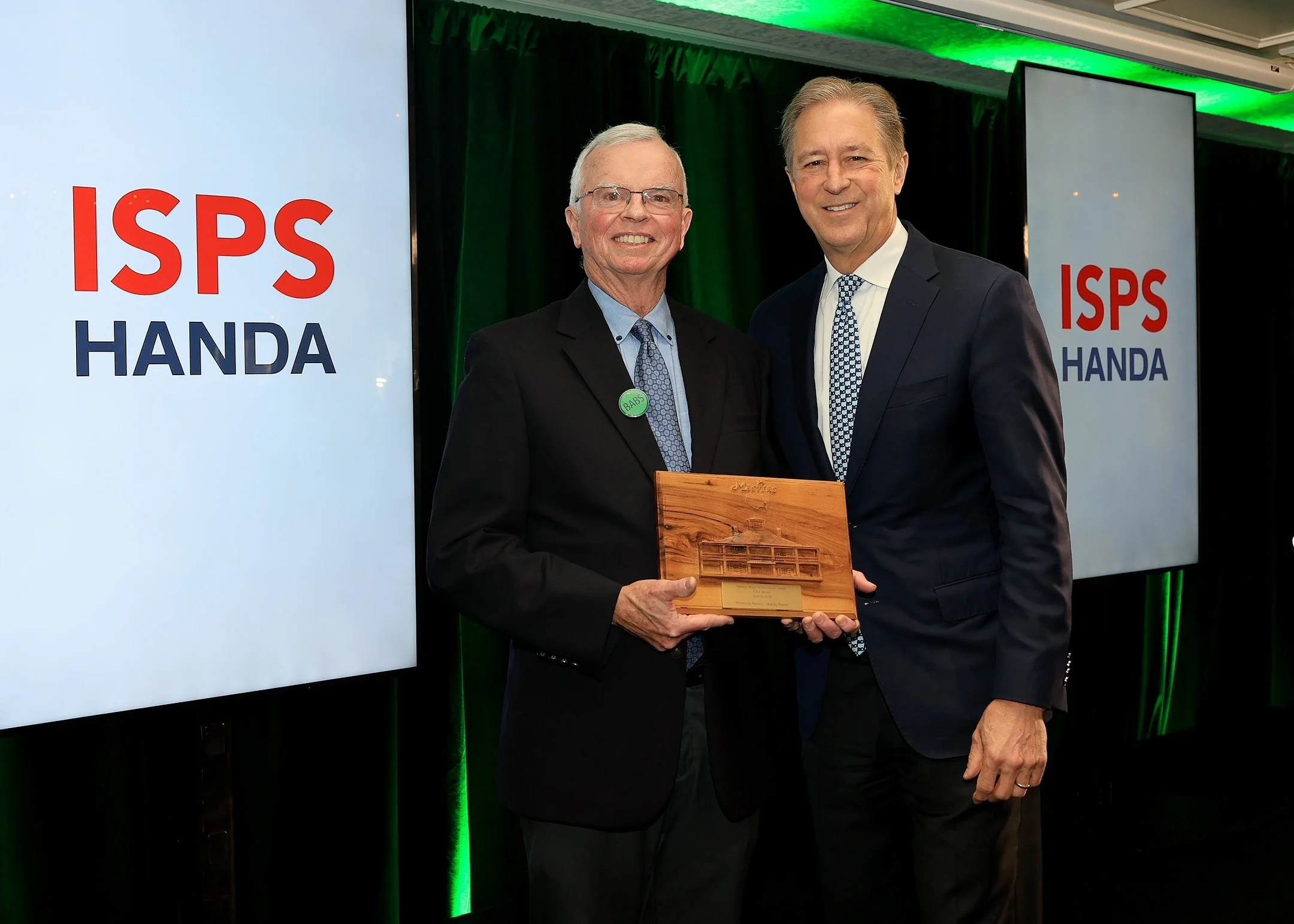 Masters Major Achievement Award