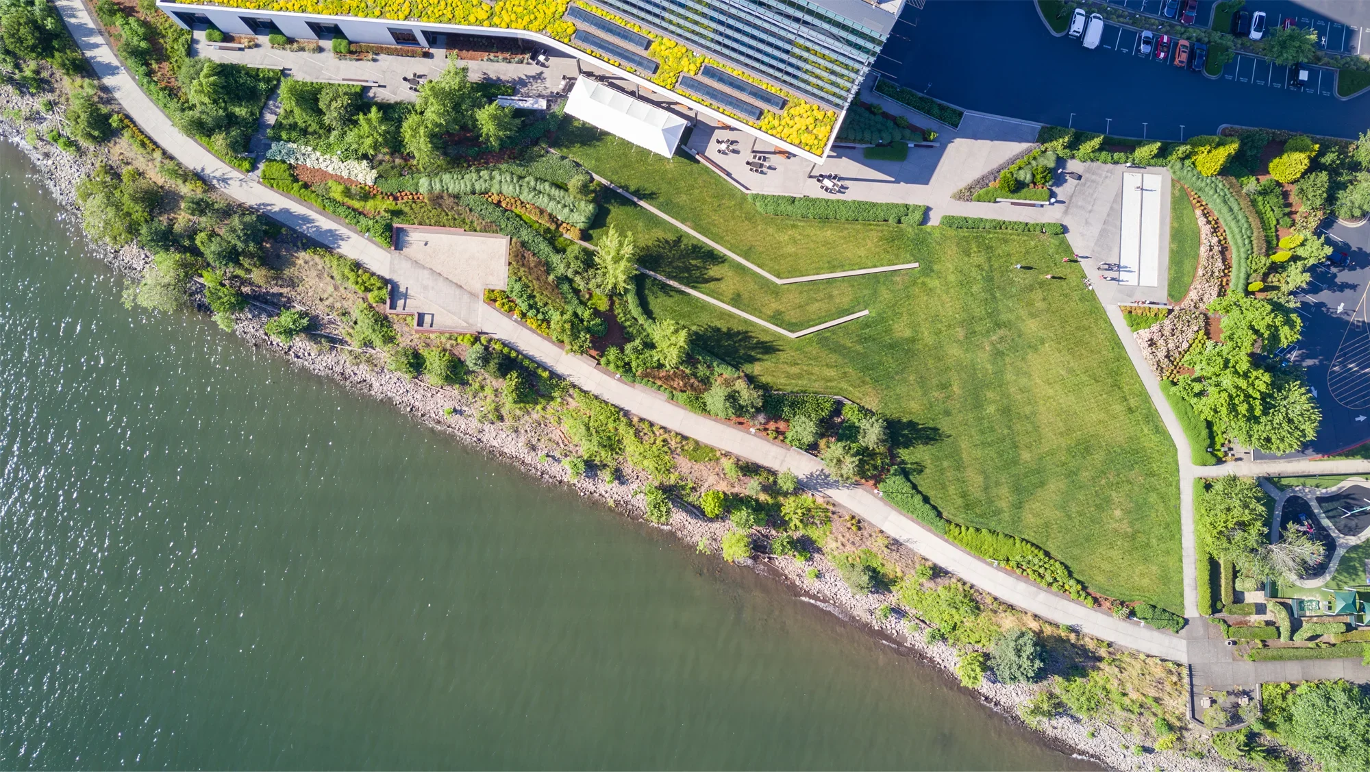 Daimler - Greenway and Lawn Aerial.webp