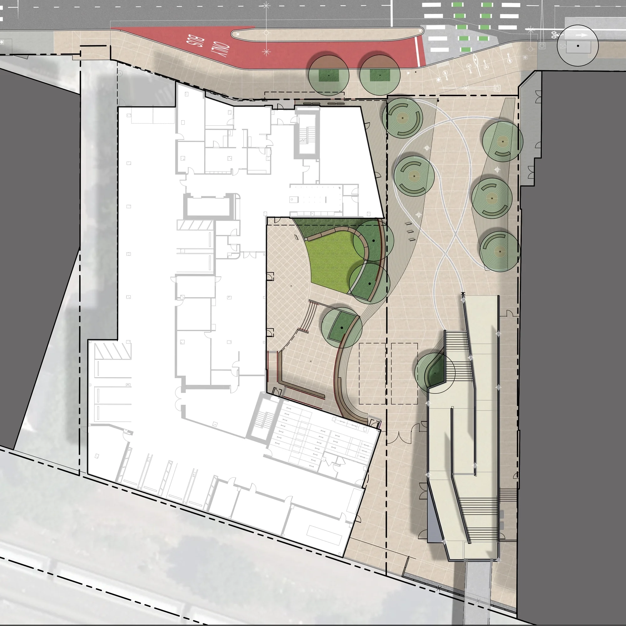 Hollywood Transit Site Plan Rendering.webp