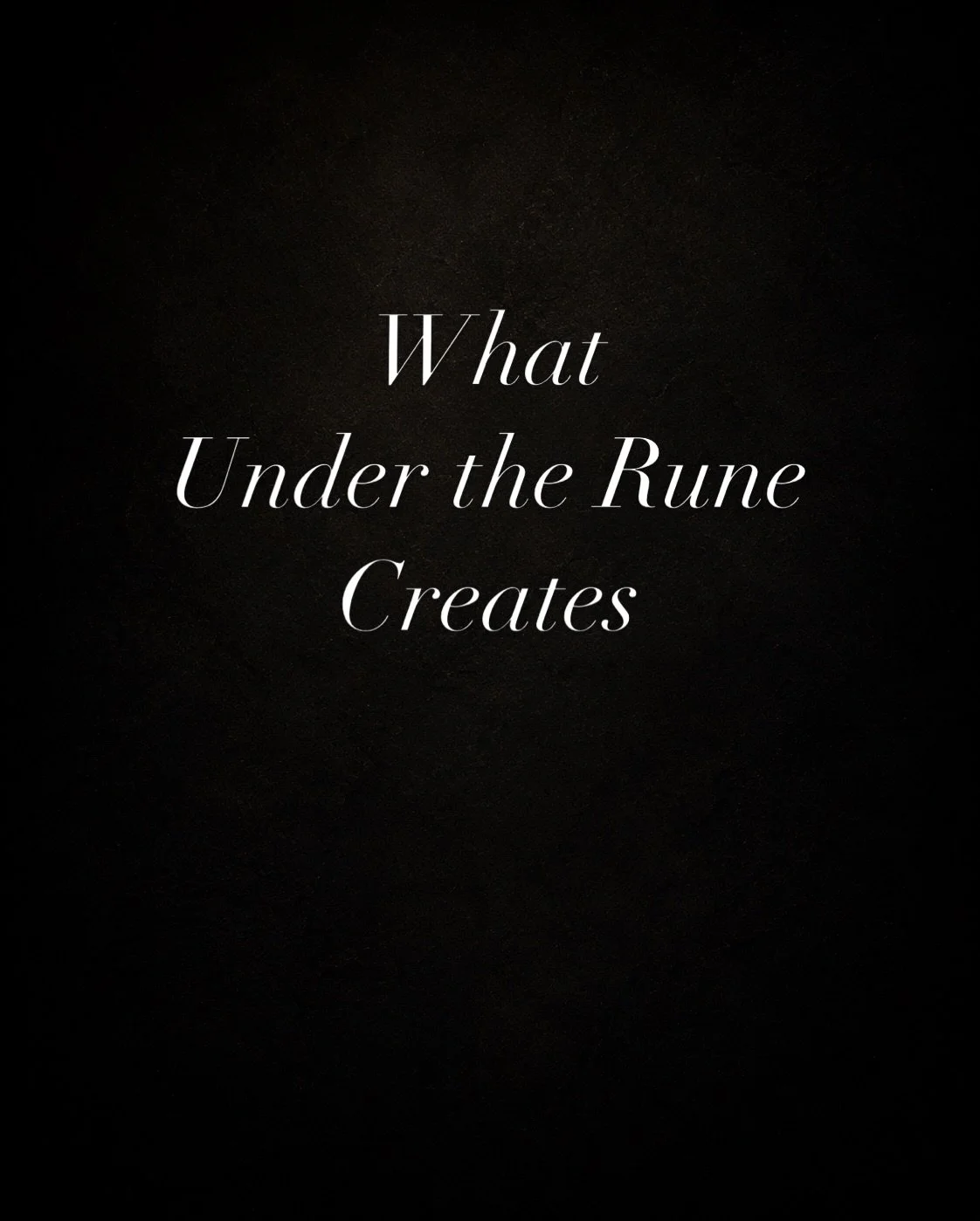 Under the Rune creates immersive gatherings, styled ceremonies, and ritual led event experiences in Arizona.

We design the atmosphere, the table, the threshold, the offerings, and the small moments that help guests feel part of something.

Weddings.