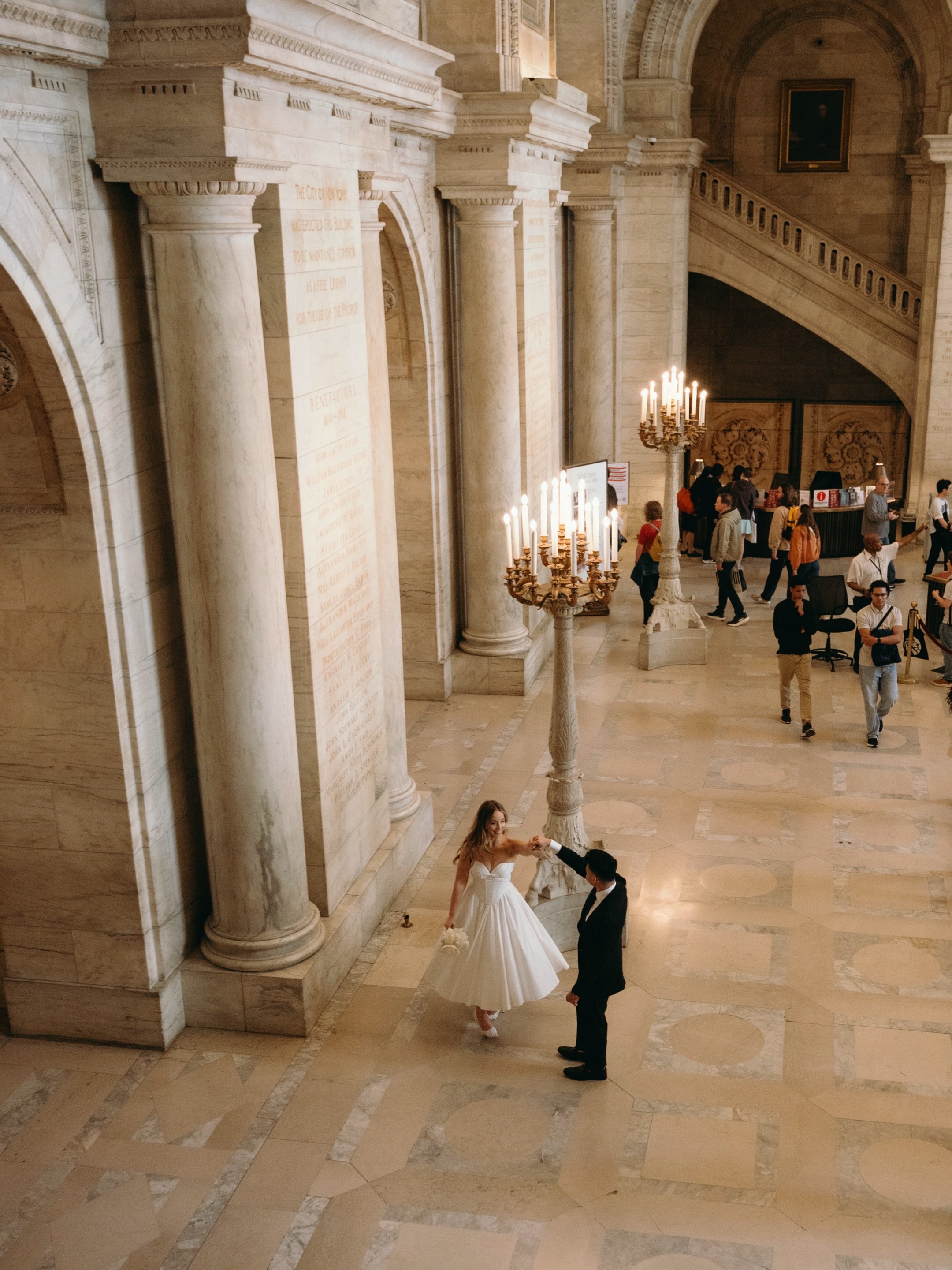 Im actually just completely obsessed w this whole shoot so here is part 2 of Kamille &amp; Virgel at the New York Public Library !

Courthouse Wedding
NYC engagement photographer 
NYC Wedding photographer