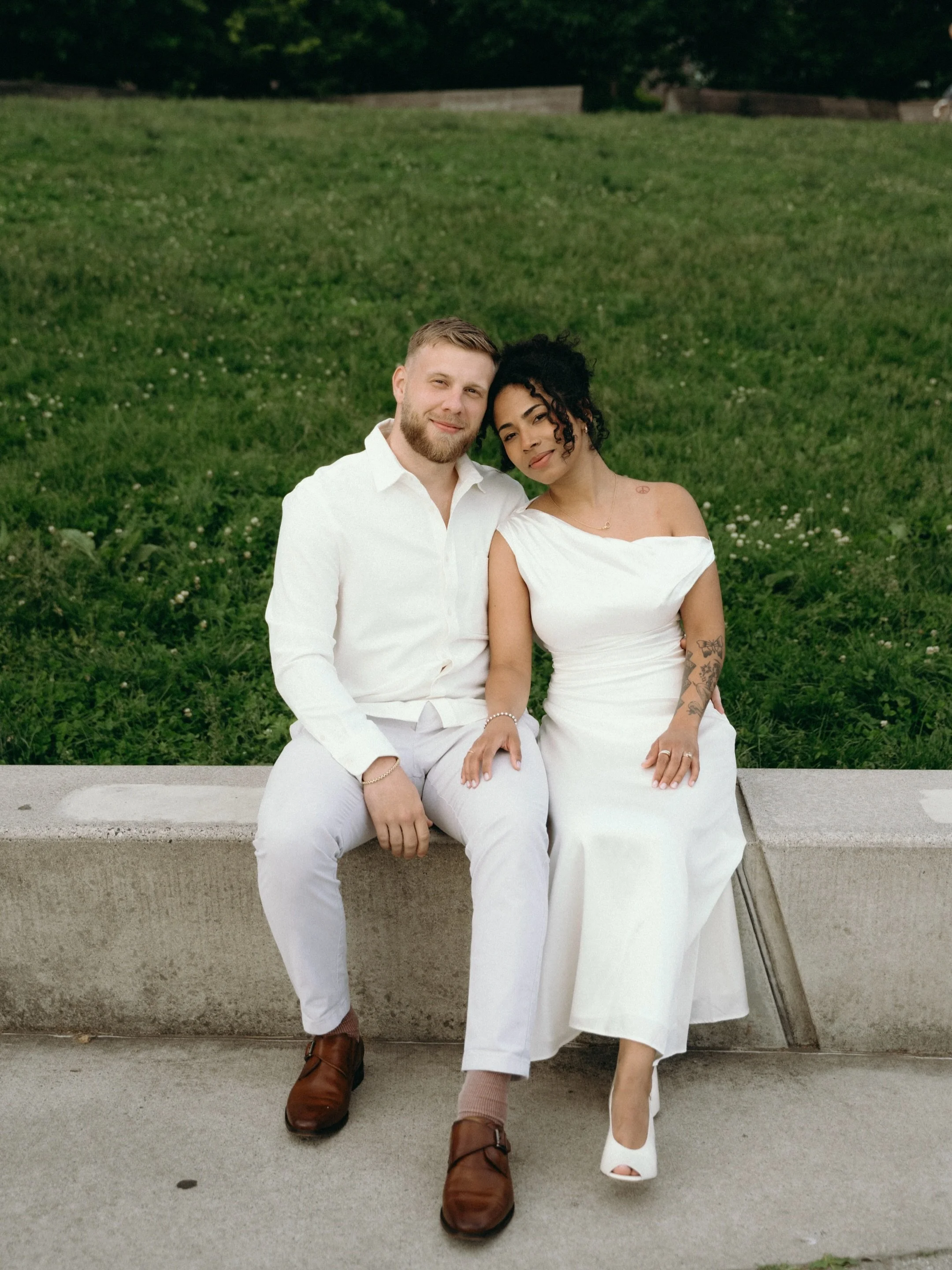This job is such a joy. 

 Celine &amp; Thomas in Long Island City a couple of weeks ago ❣️