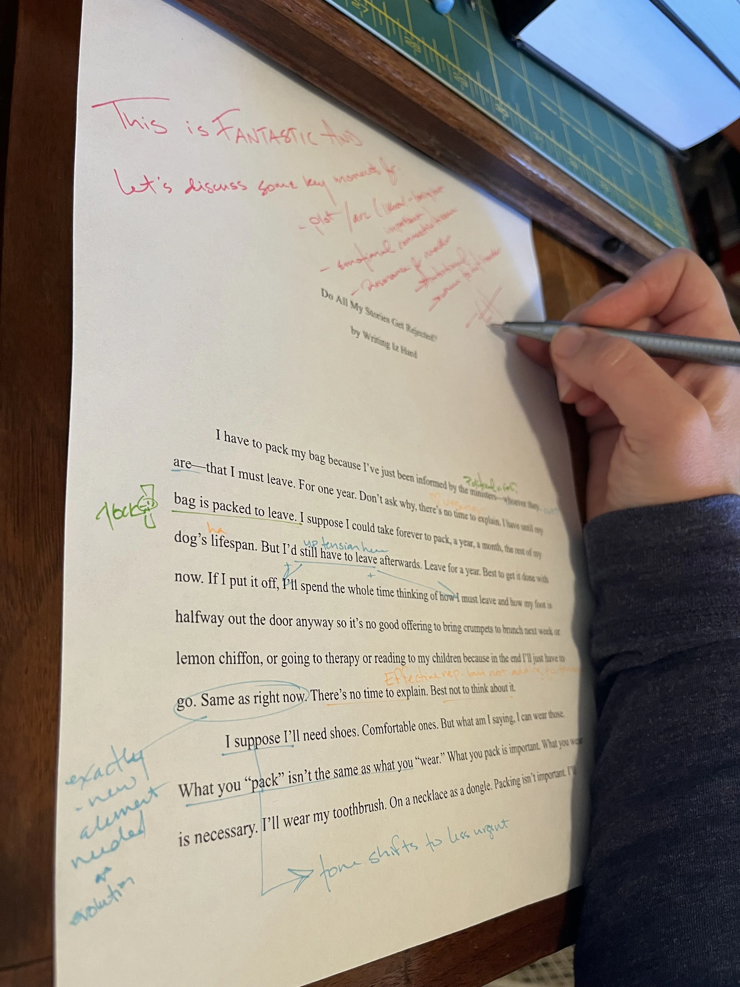 Manuscript Feedback/Consult