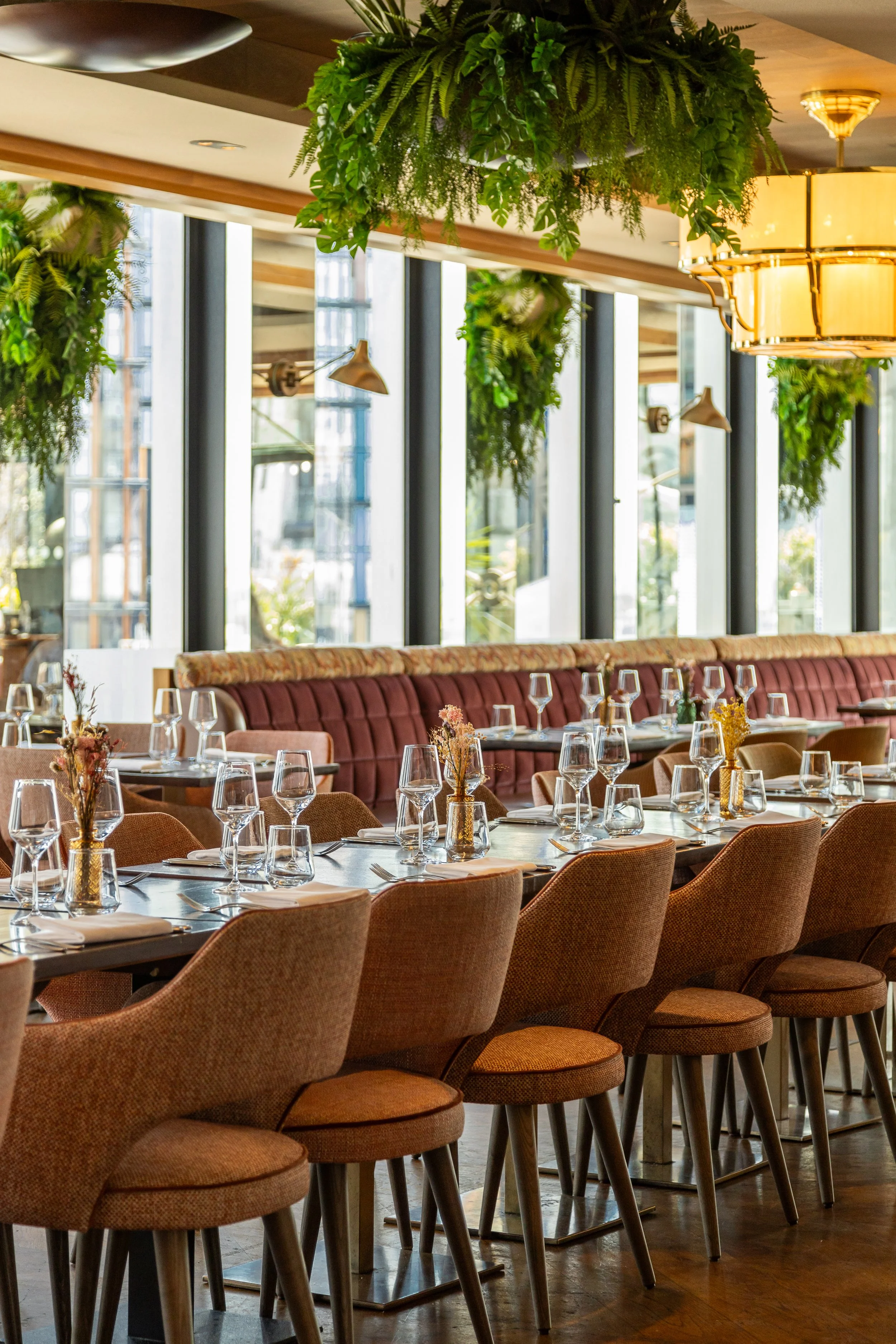 Montcalm Royal London House Marriott restaurant interior photography by Elina Pasok - Elina in Focus
