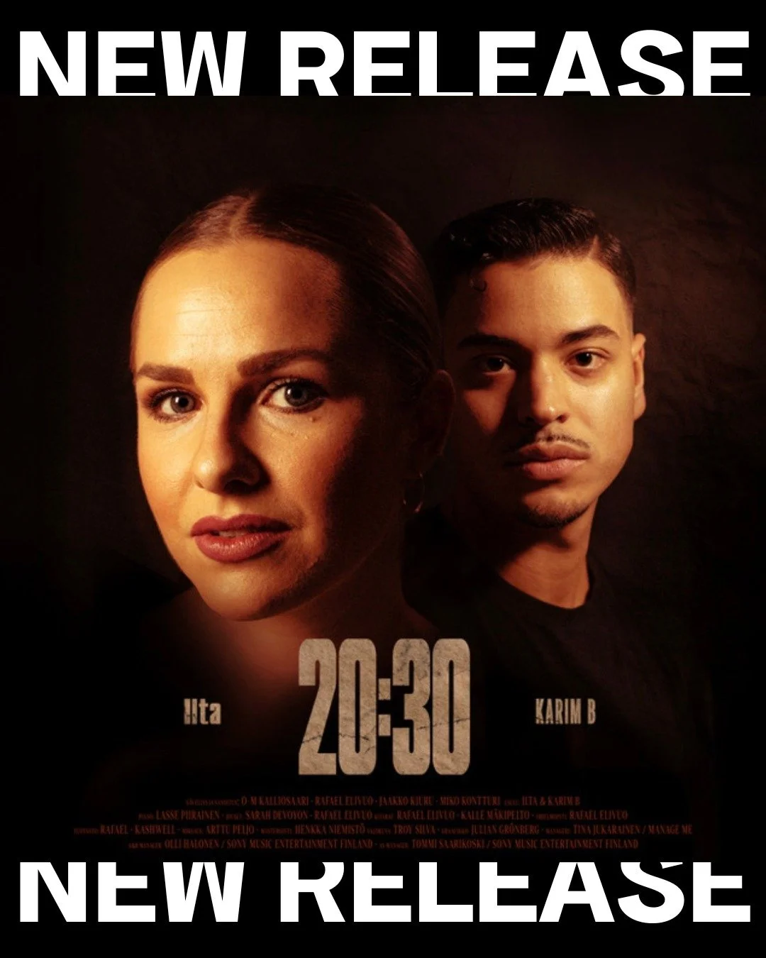 🕣20:30🕣

@iltaofficial ja @belkhatirkarim julkaisivat t&auml;n&auml;&auml;n upean yhteisbiisin "20:30"✨❤️ T&auml;m&auml;n uutuuskappaleen on co-tuottanut @kallemacc ja miksannut @arttupeljo 😍🙌🏼

#freshlyfried #newmusicfriday