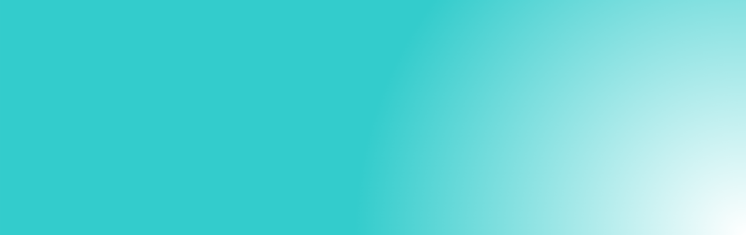 A gradient background transitioning from teal to white