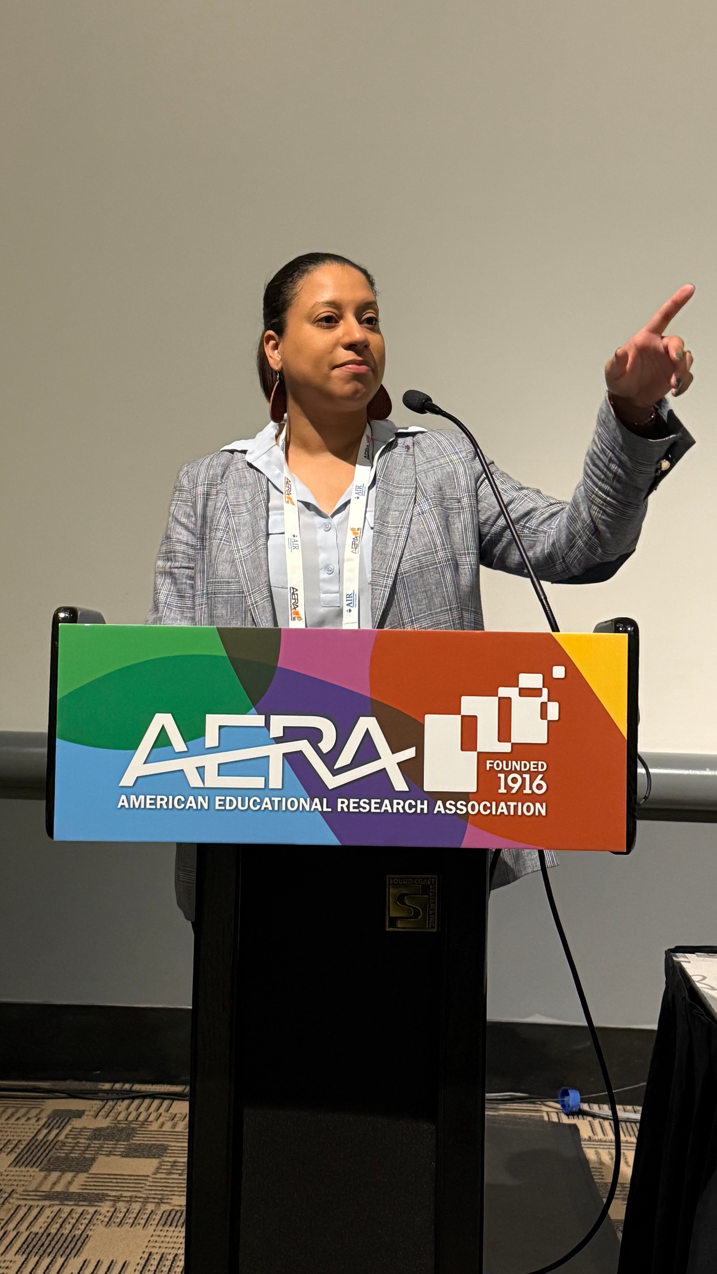 Amada Santiago AERA Speaking