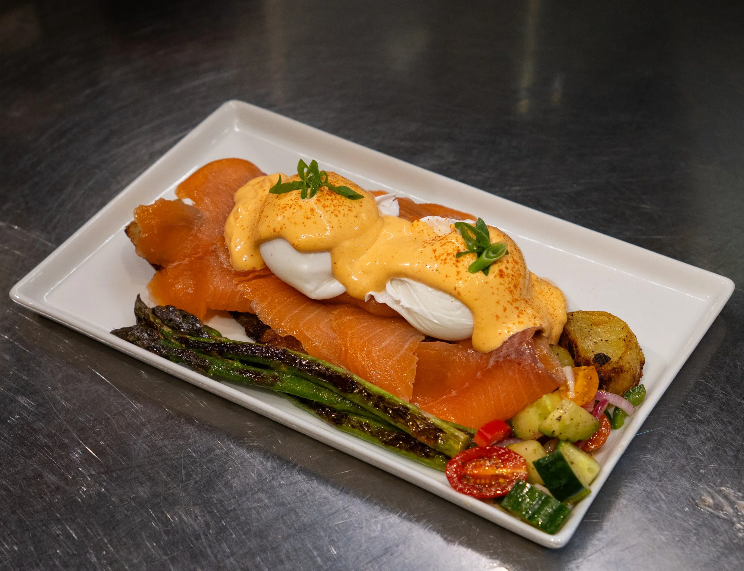 Salmon Benedicts 