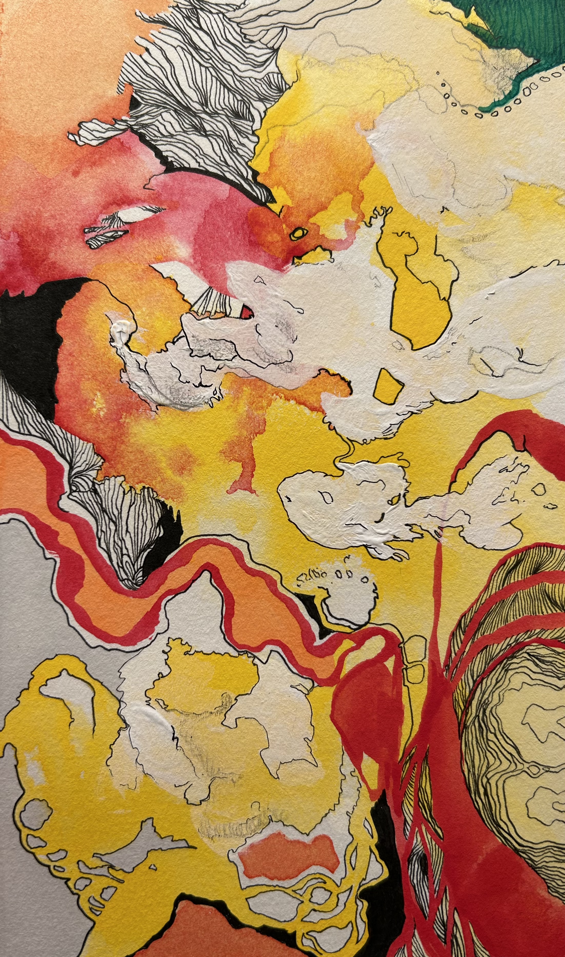 House Roll | 8 x 5 | Mixed media on watercolor paper \\

Contact for pricing
