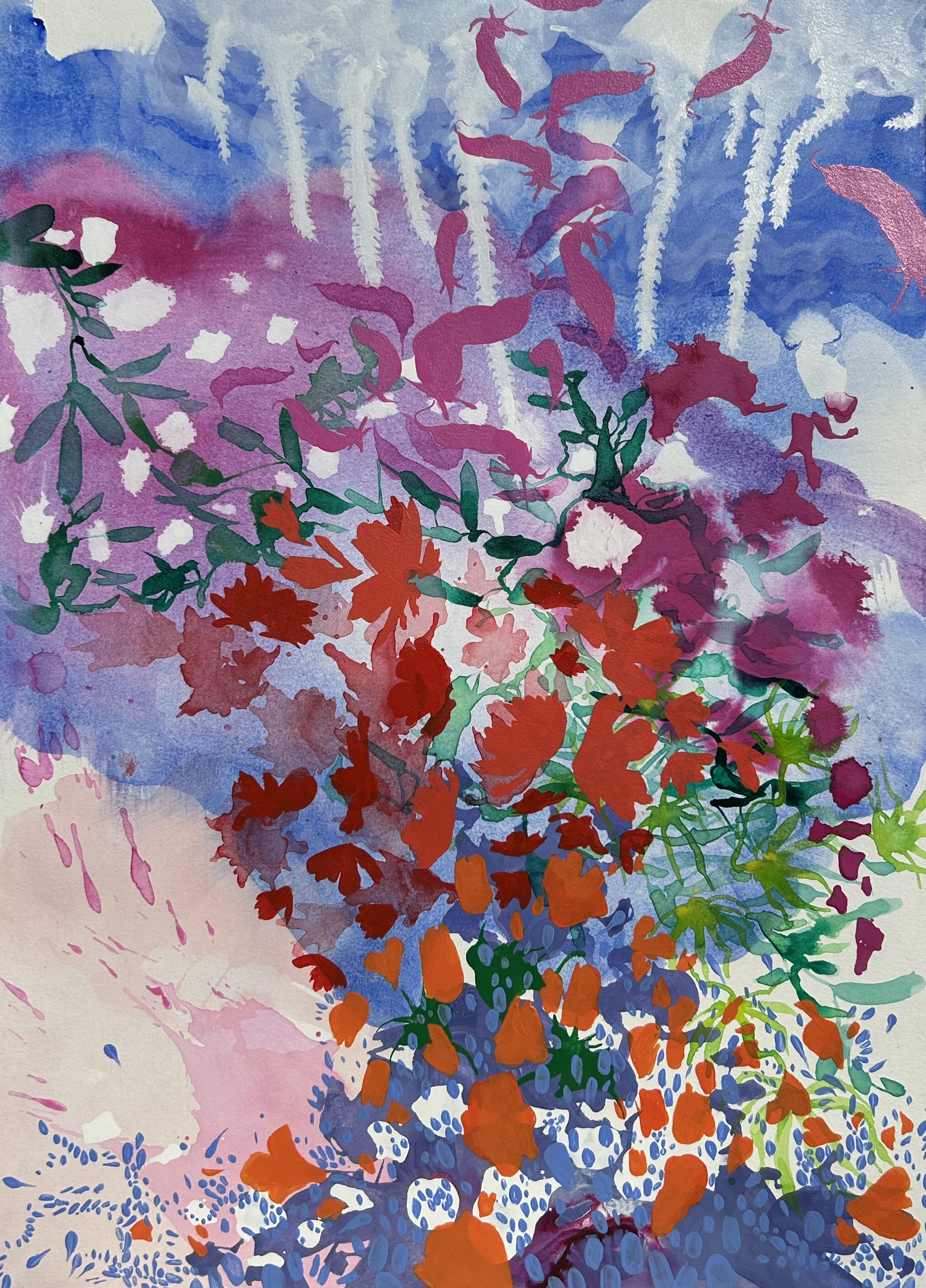 The Thought That Counts | 24 x 17 | Acrylic on watercolor paper \\

SOLD