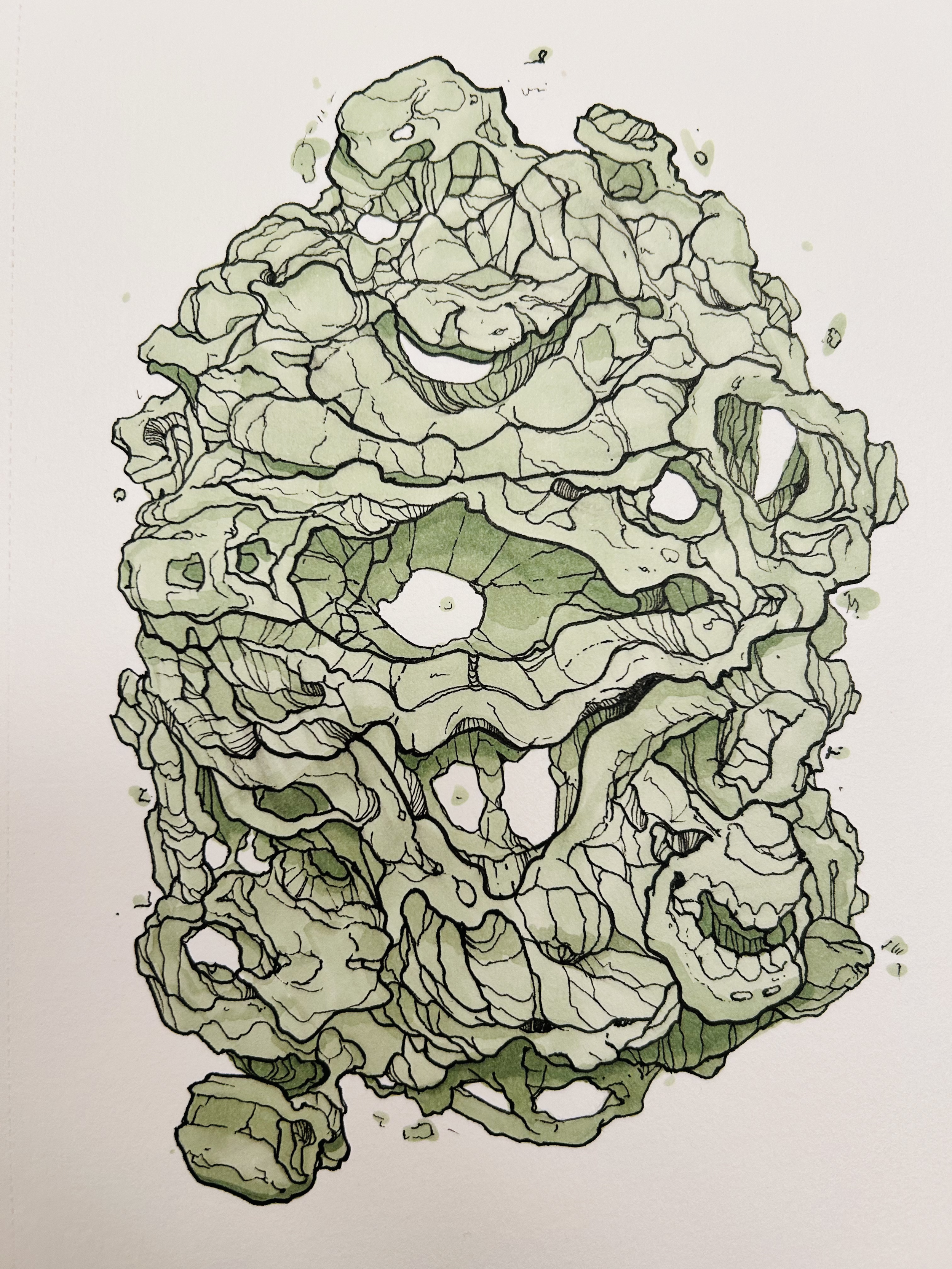 Baxter | 8 x 5 | Alcohol marker and ink on watercolor paper \\

Contact for pricing
