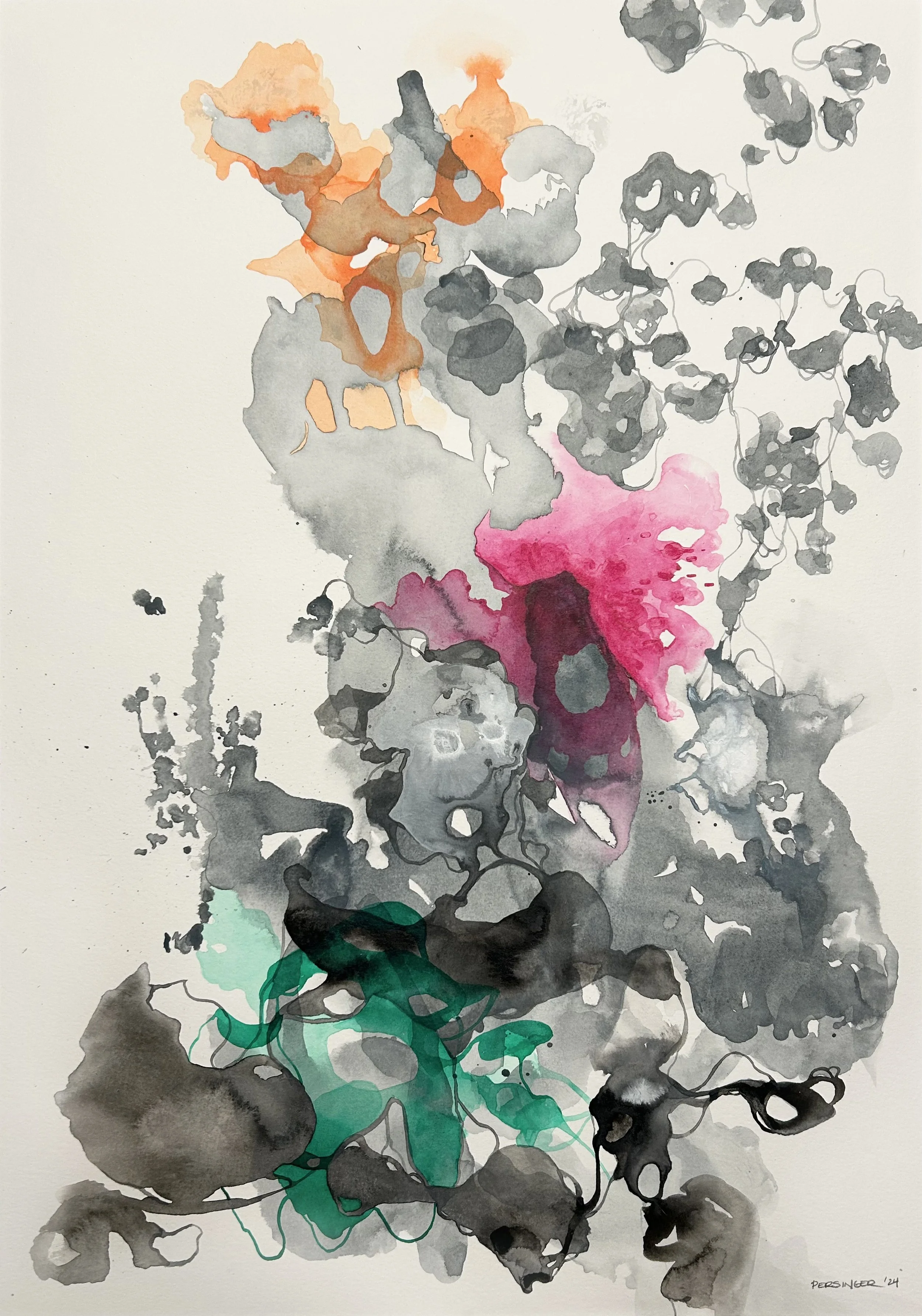 Identity Crisis| 23 x 16 | Acrylic on watercolor paper \\

SOLD