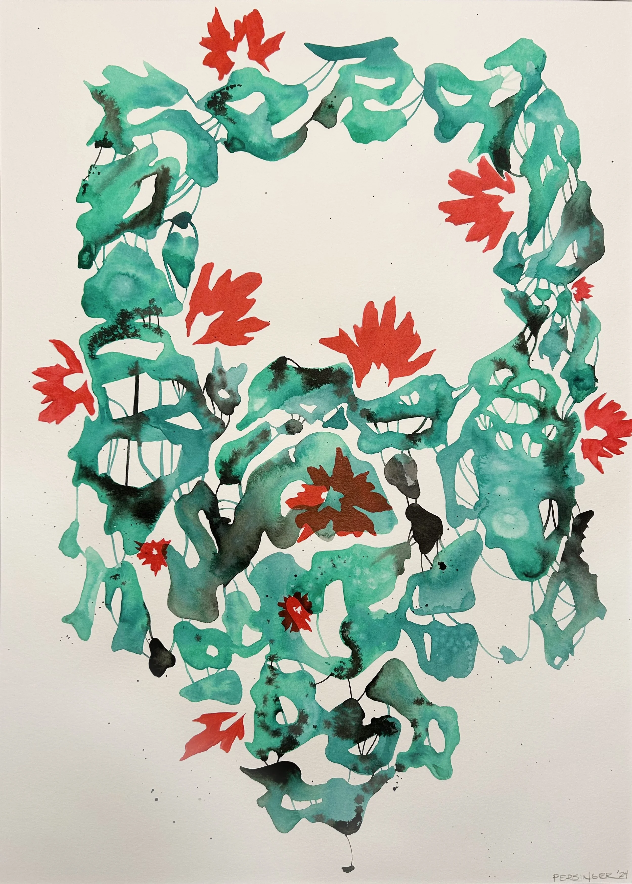 Rio Wreath | 22 x 16 | Acrylic on watercolor paper \\

Contact for pricing
