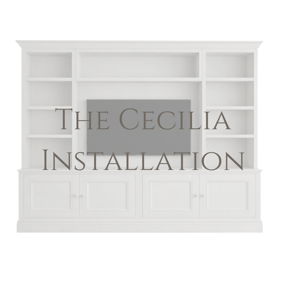 Professional Installation – The Cecilia Media Wall