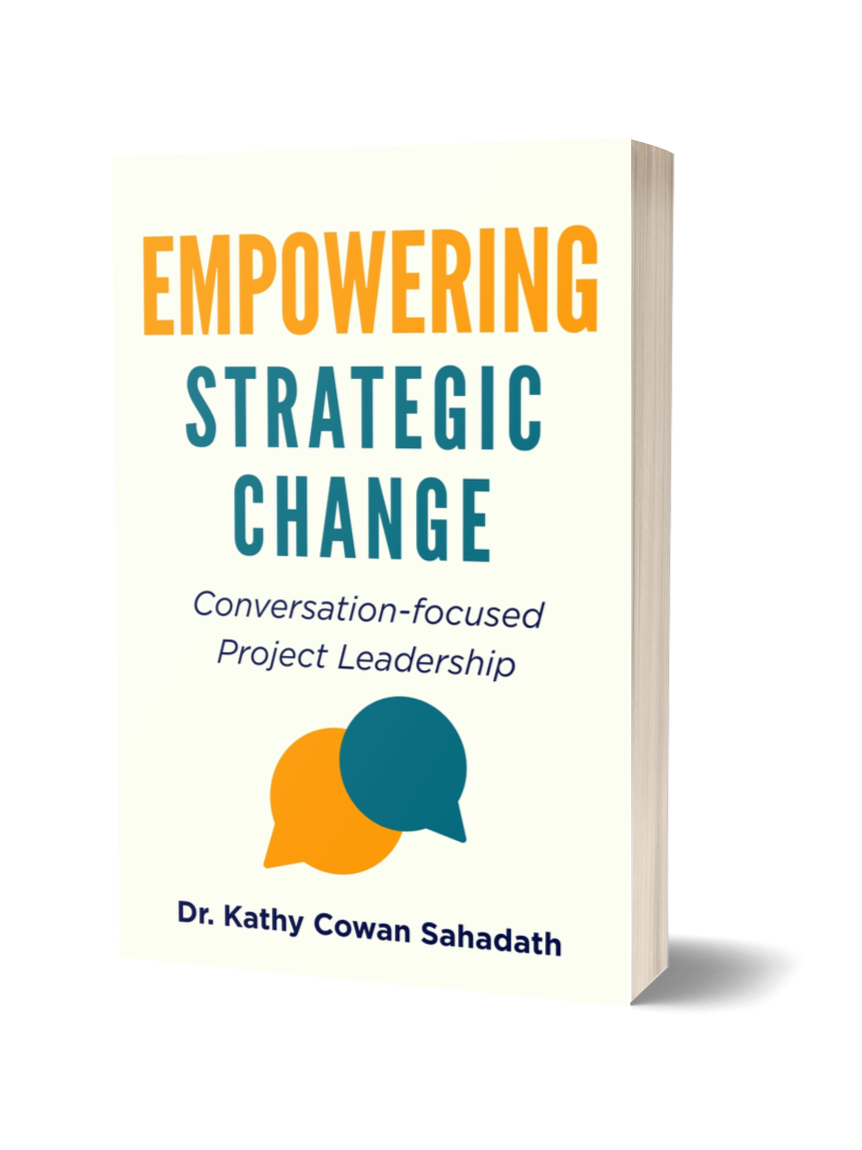 Book cover of Empowering Strategic Change by Kathy Cowan Sahadath