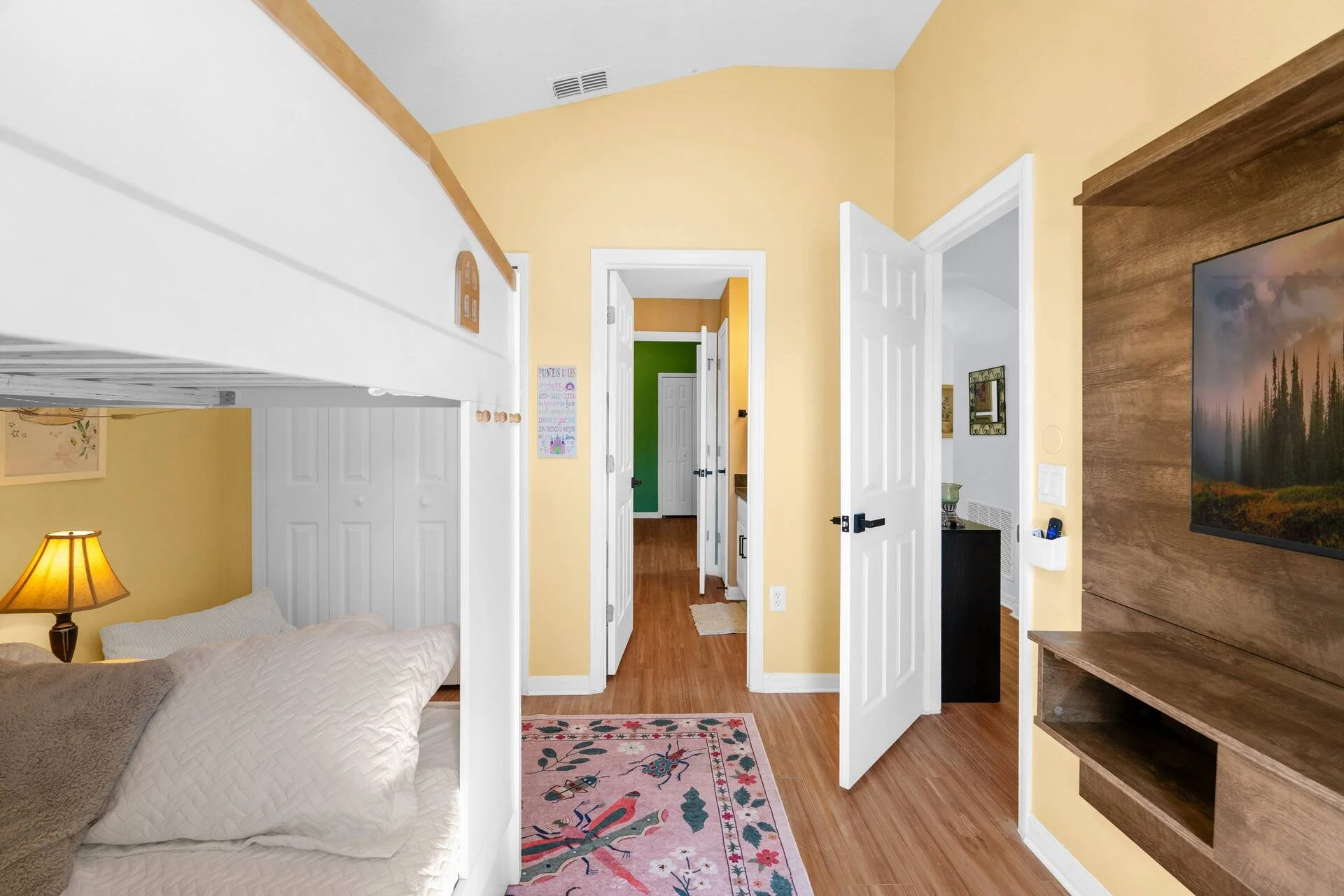 Yellow Bunkroom