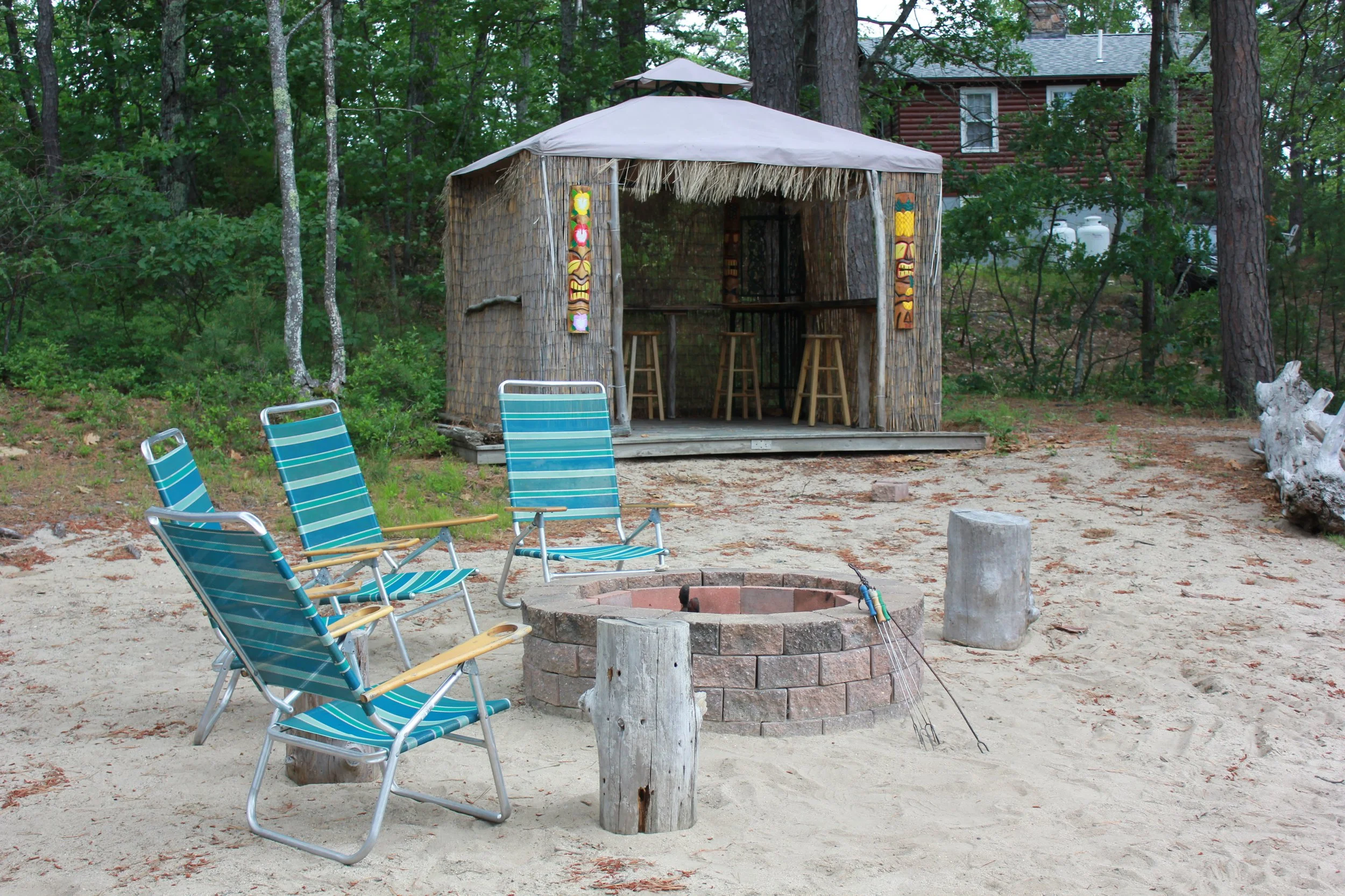 Campfire on Beach