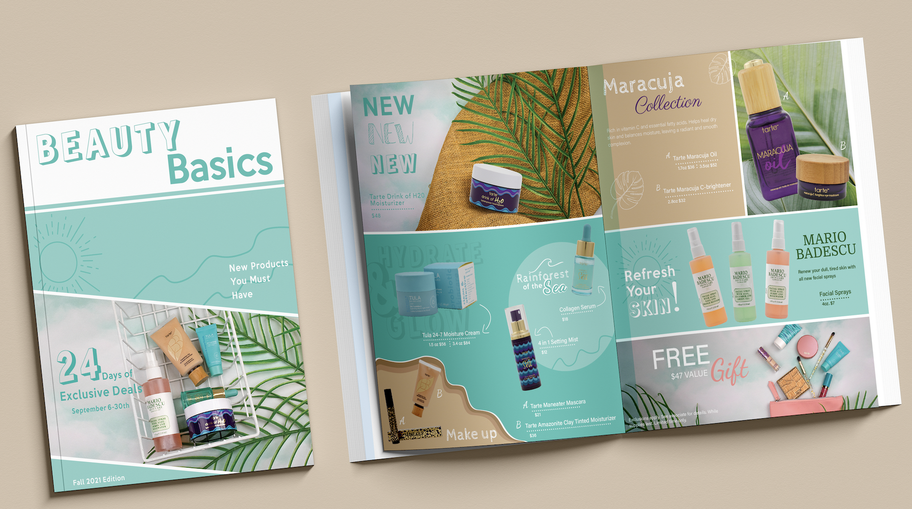 Beauty Catalog Design