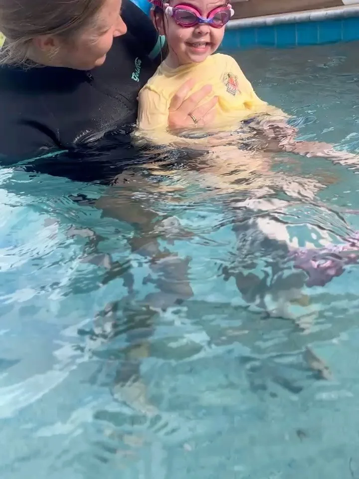 Did you know&hellip; Most drownings occur during non-swim times? Clothes checkout day is so important to make sure every child would be able to find air no matter the circumstance! This sweet girl is a rockstar and passed with flying colors already s