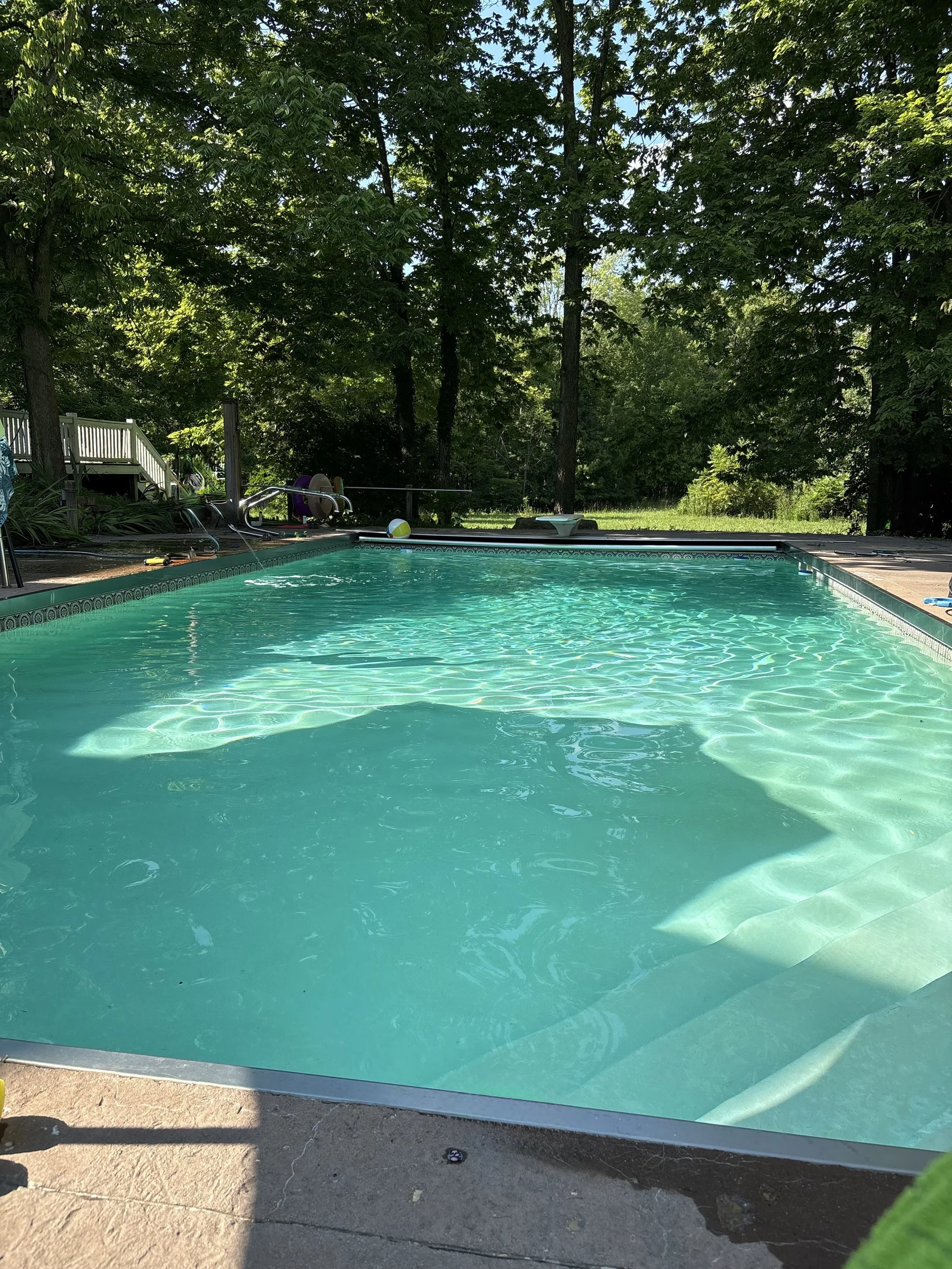 ISR program. Infant swimming resource. Private pool used for survival swim lessons/self-rescue swim lessons that is heated to 90 degrees in a tranquil and peaceful setting in Zionsville, Indiana