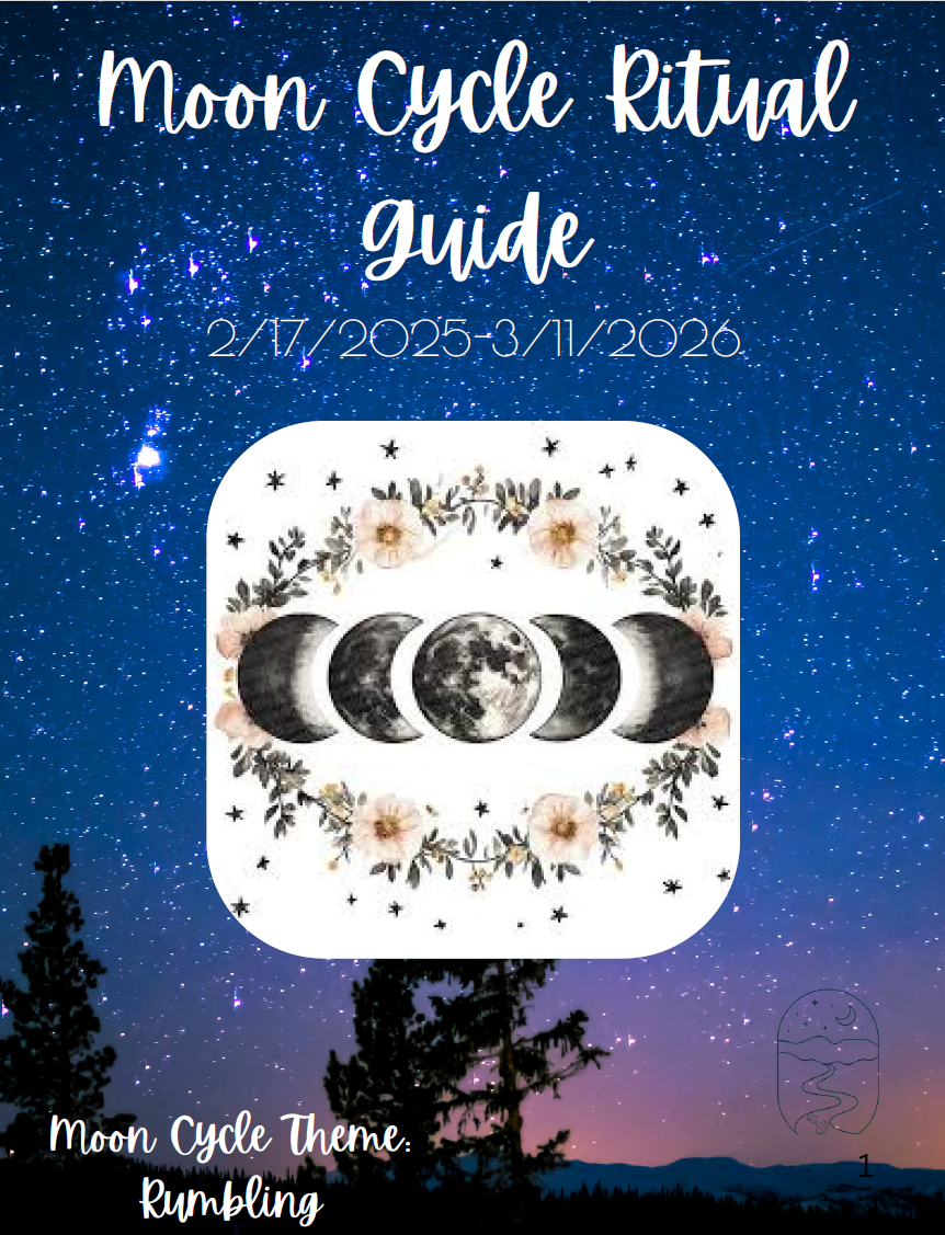 Moon Cycle Ritual Guide: February 17 2026 to March 11th 2026