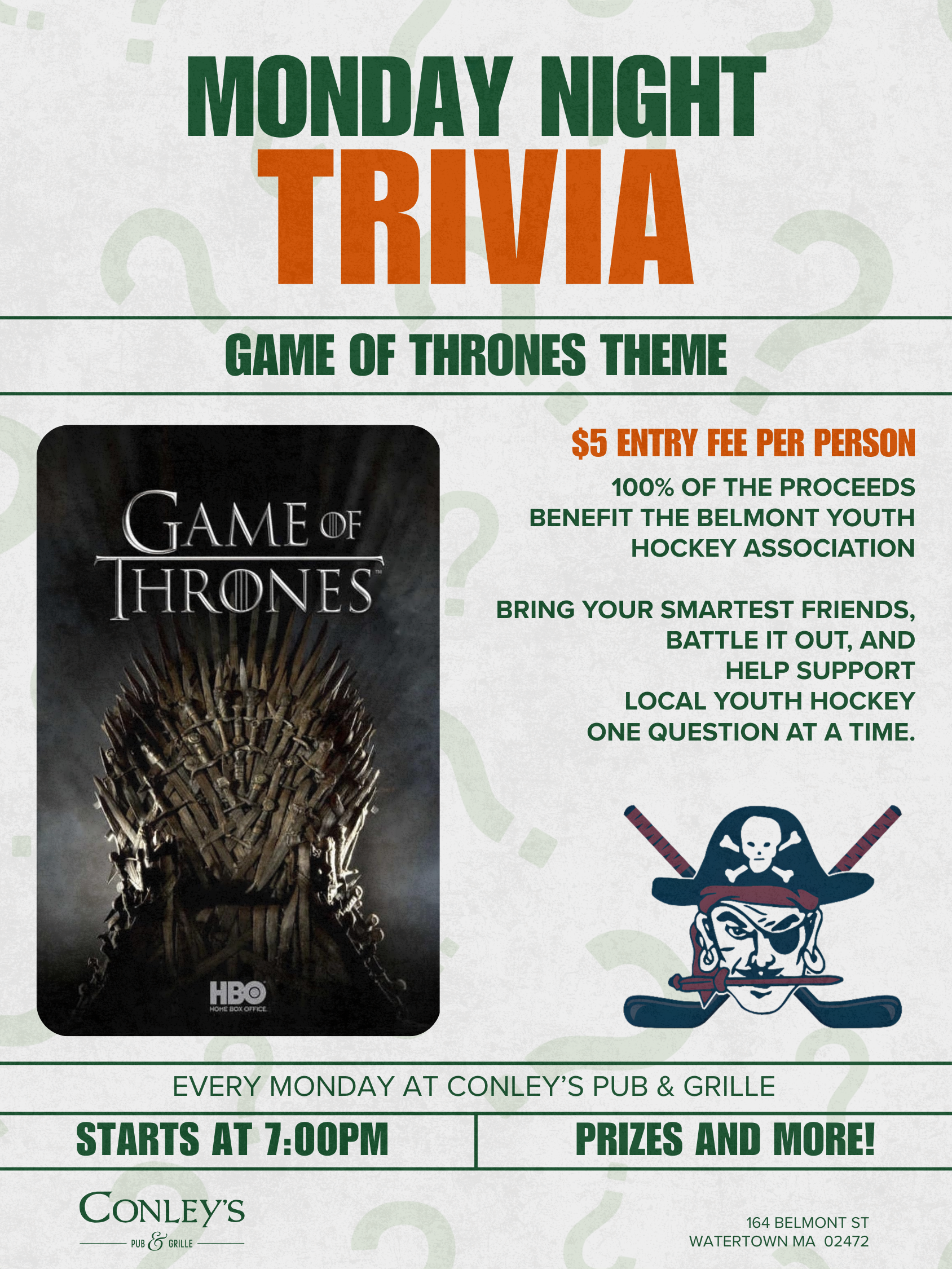 Trivia Night: Game of Thrones