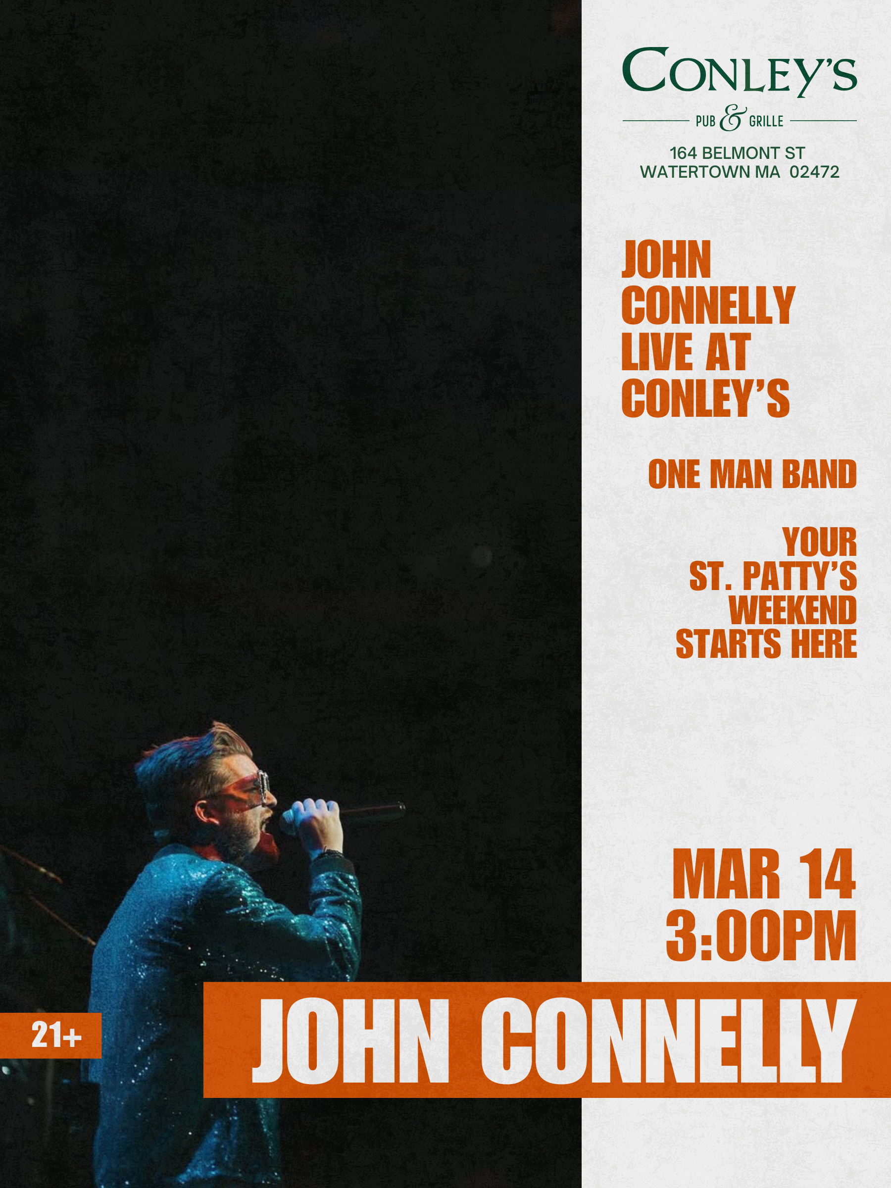 John Connelly Live @ Conley's