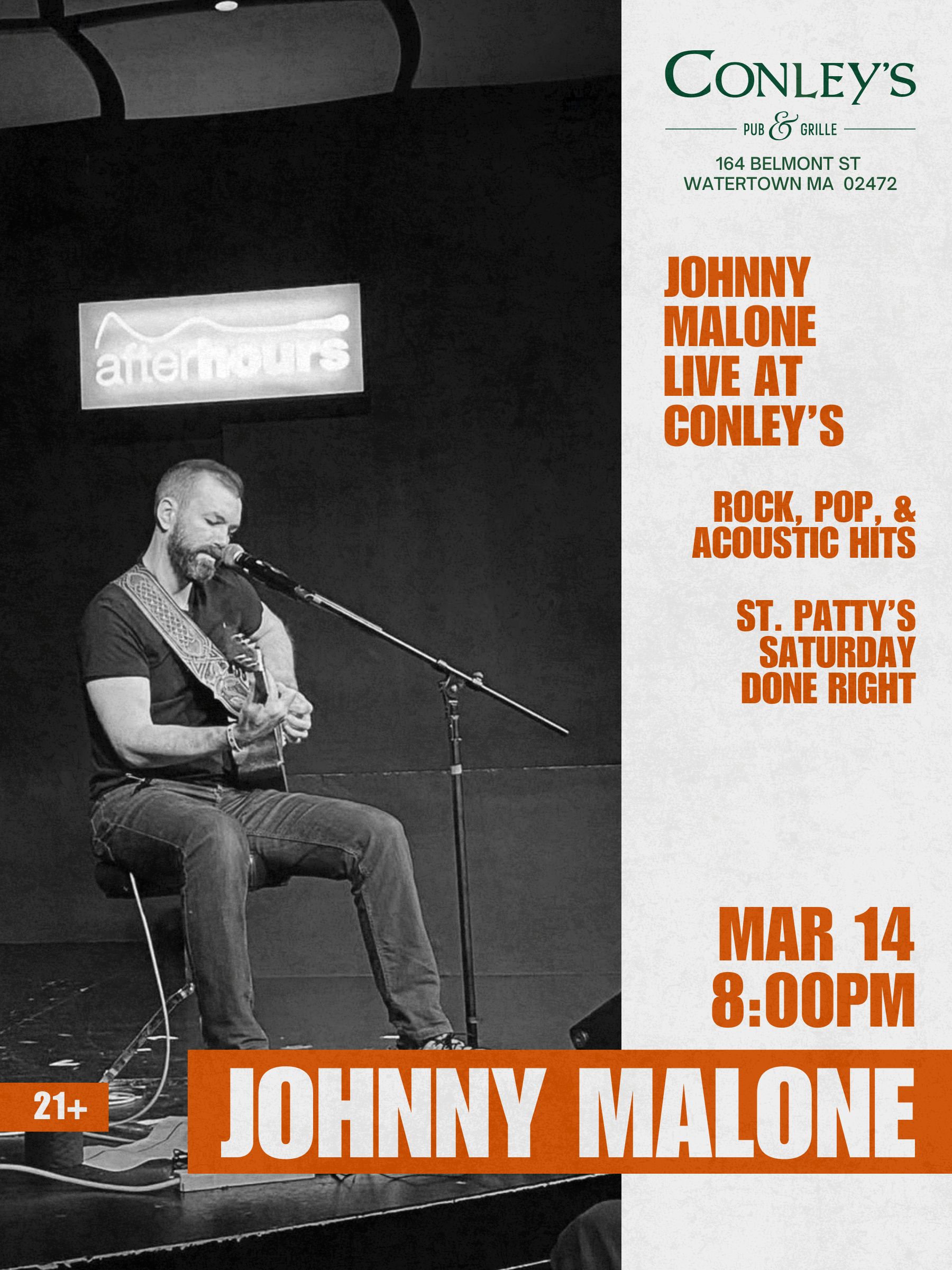 Johnny Malone Live @ Conley's