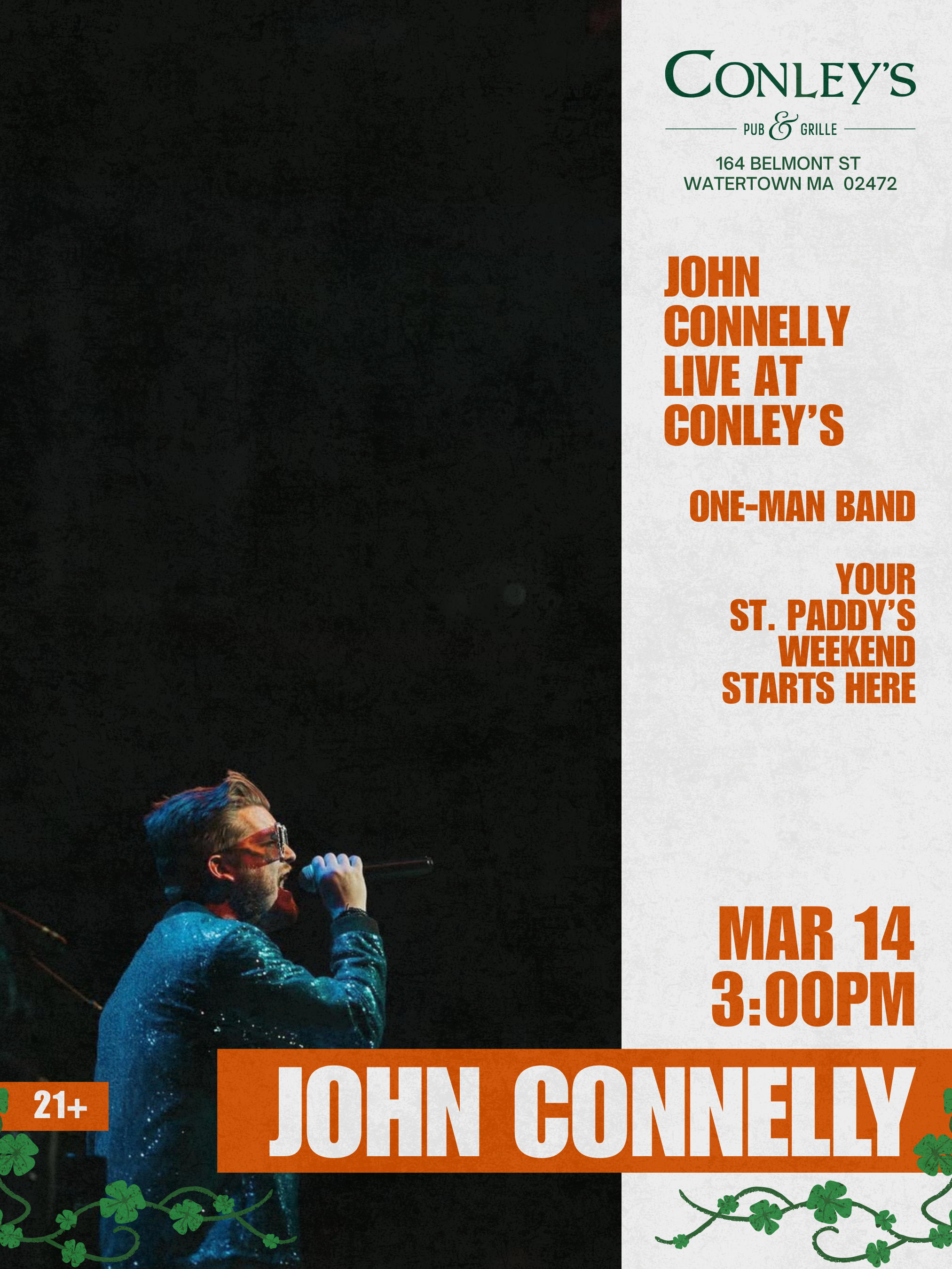 John Connelly Live @ Conley's