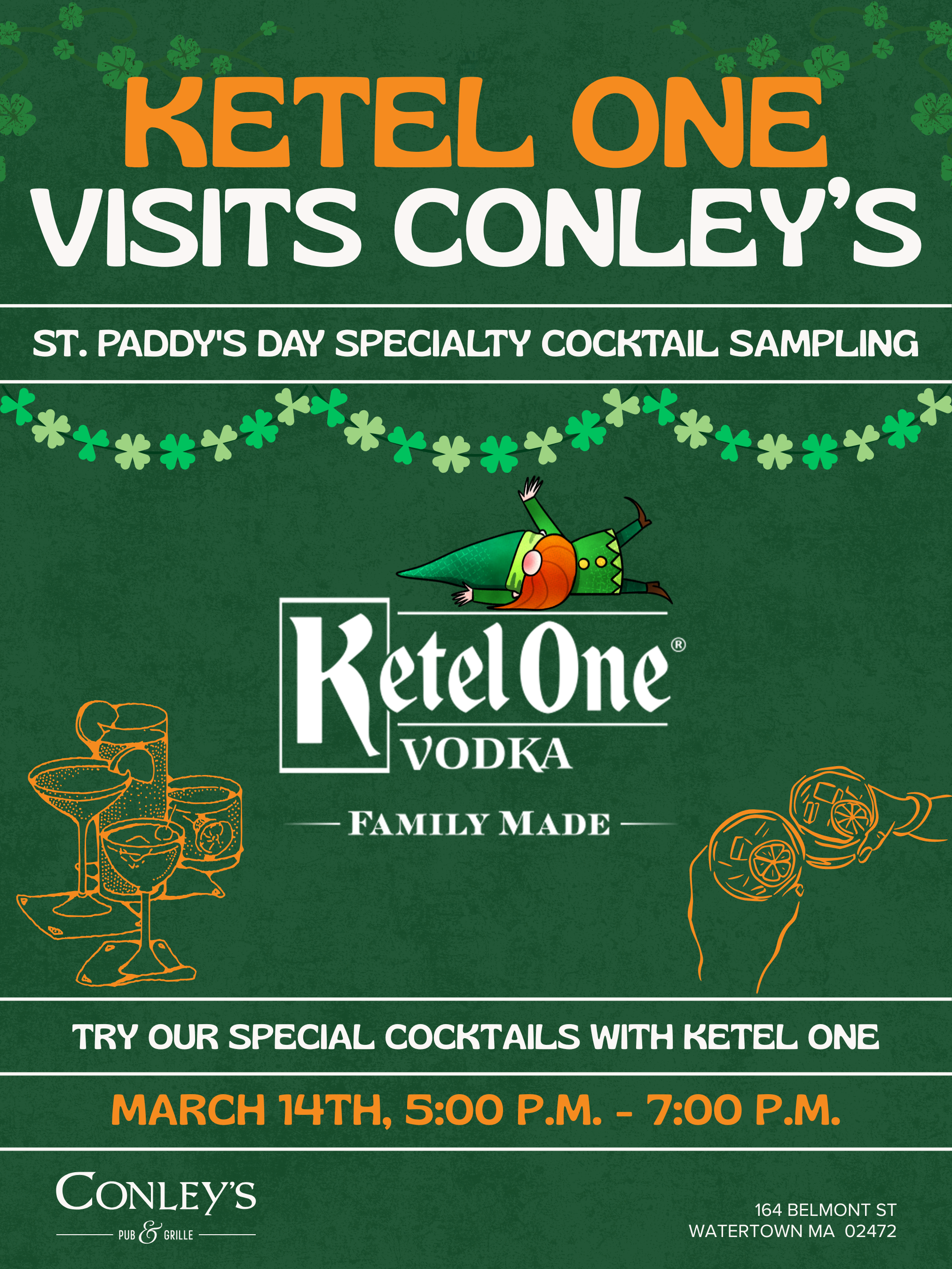 Ketel One Visits Conley's