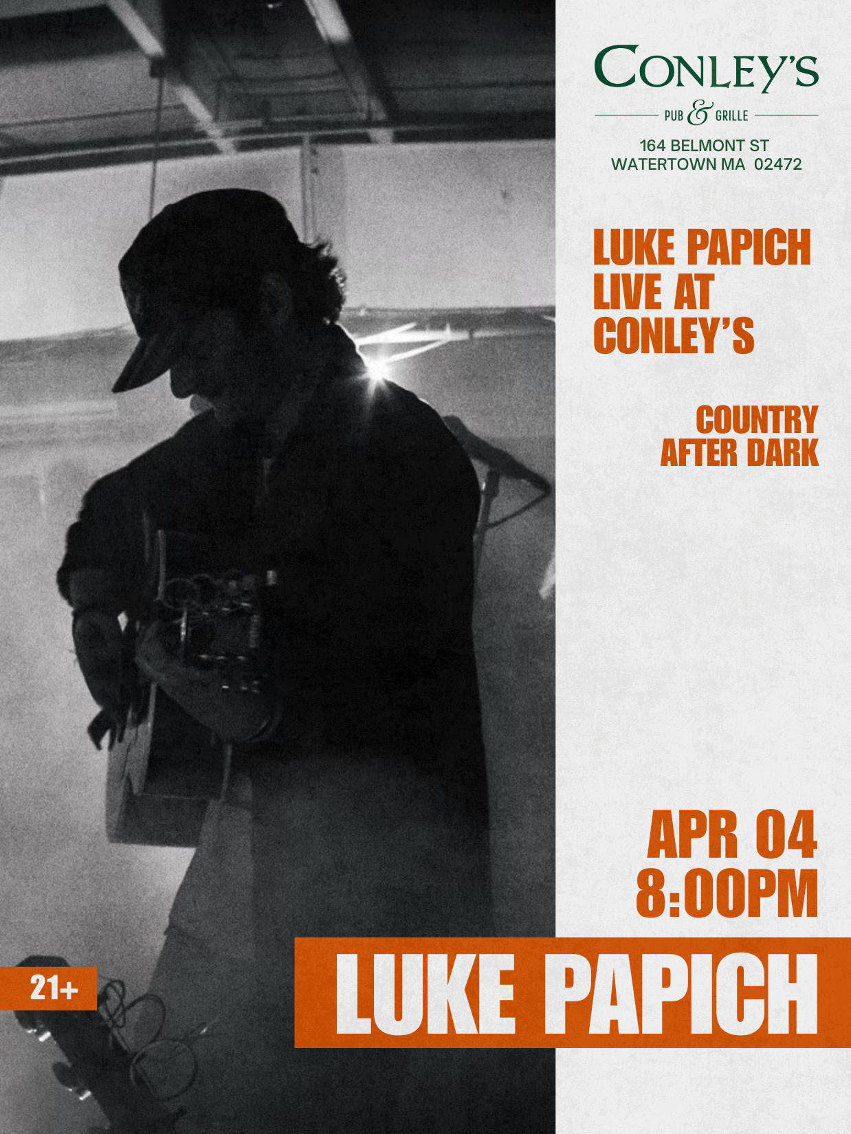 Luke Papich Live @ Conley's
