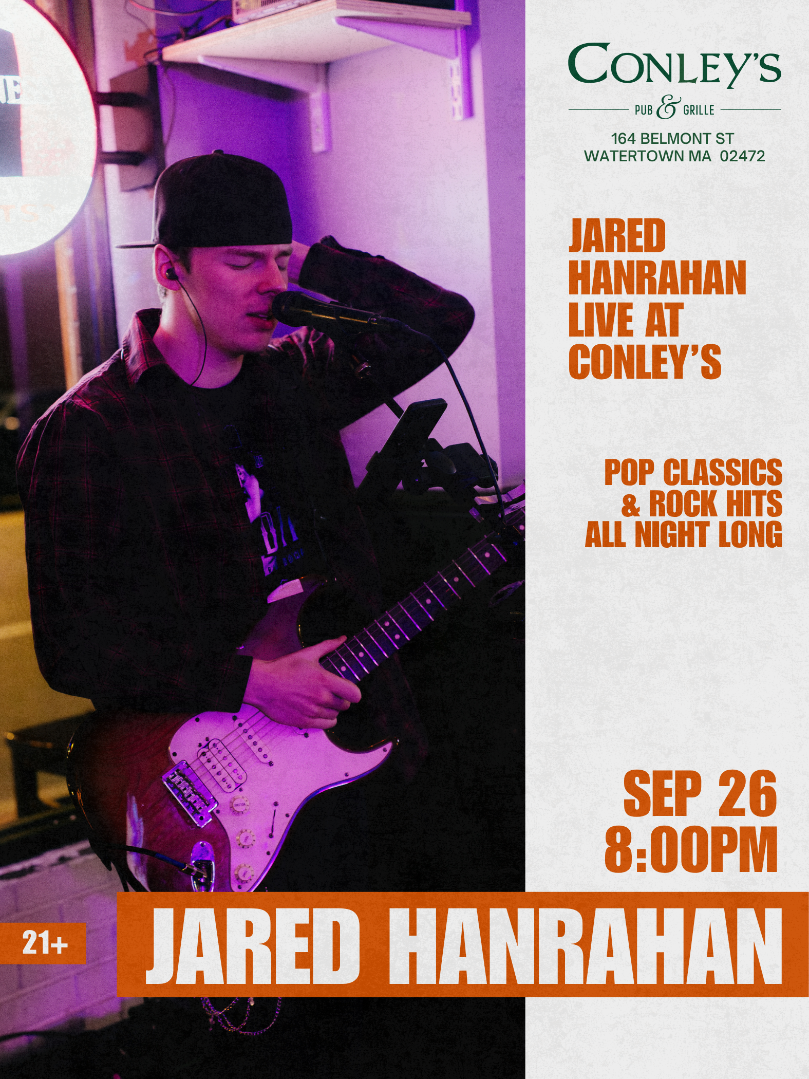 Jared Hanrahan Live @ Conley's
