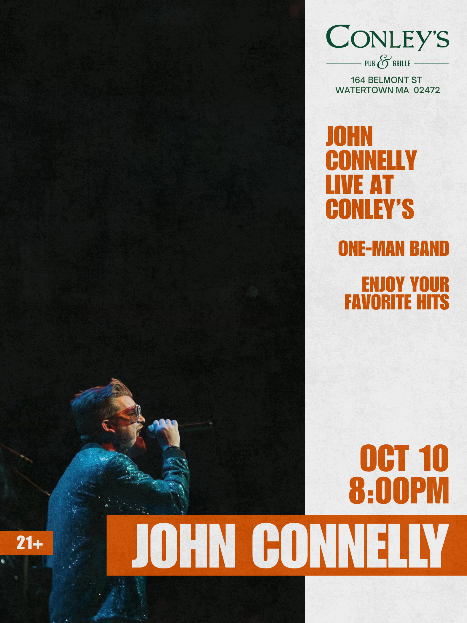John Connelly Live @ Conley's