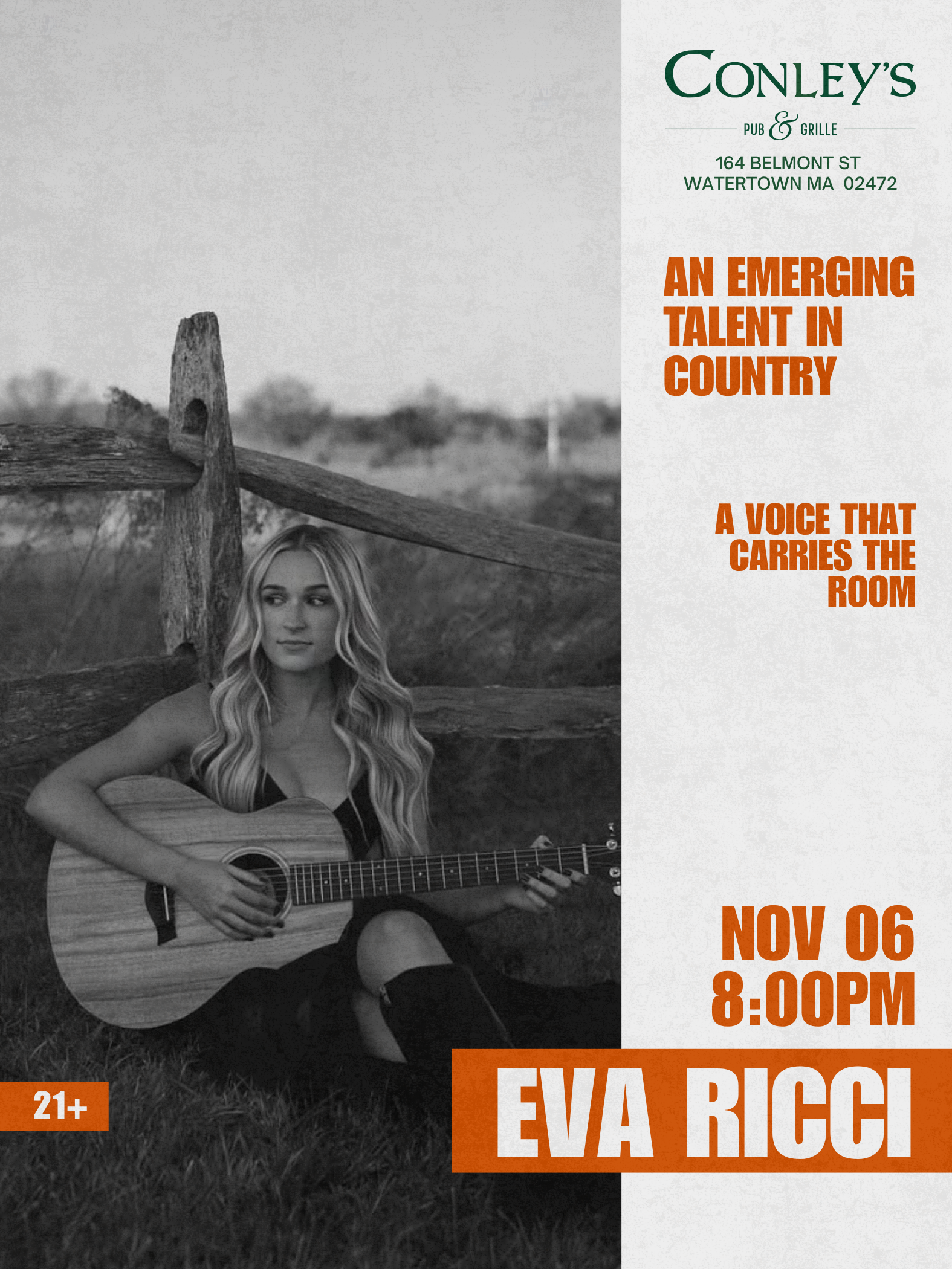 Eva Ricci Live @ Conley's