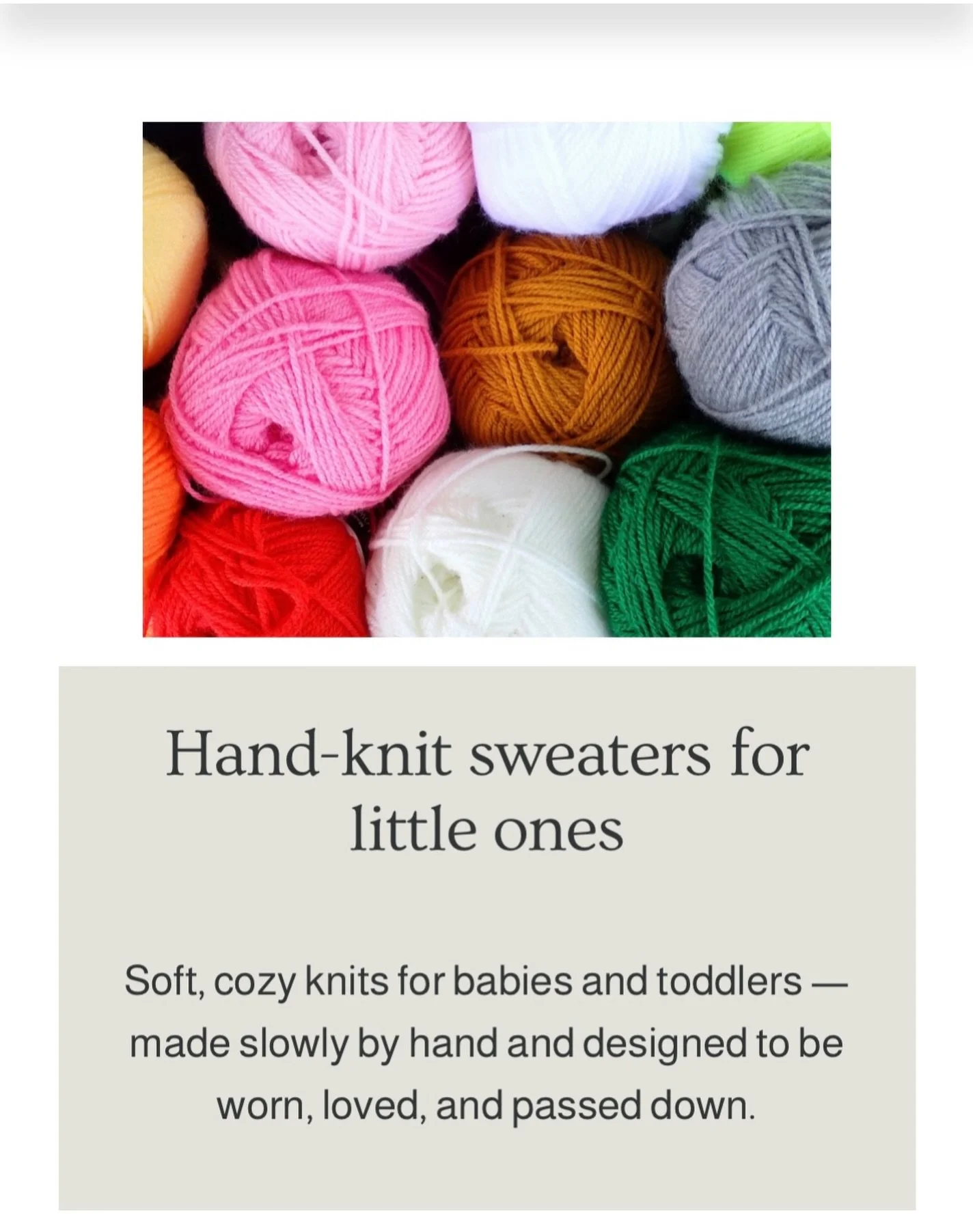 ❤️EXCITING NEWS! Carolineburkeknits.com is now live!! Use code SALE20 for a 20% discount for the first 2 days!!! DM for more info