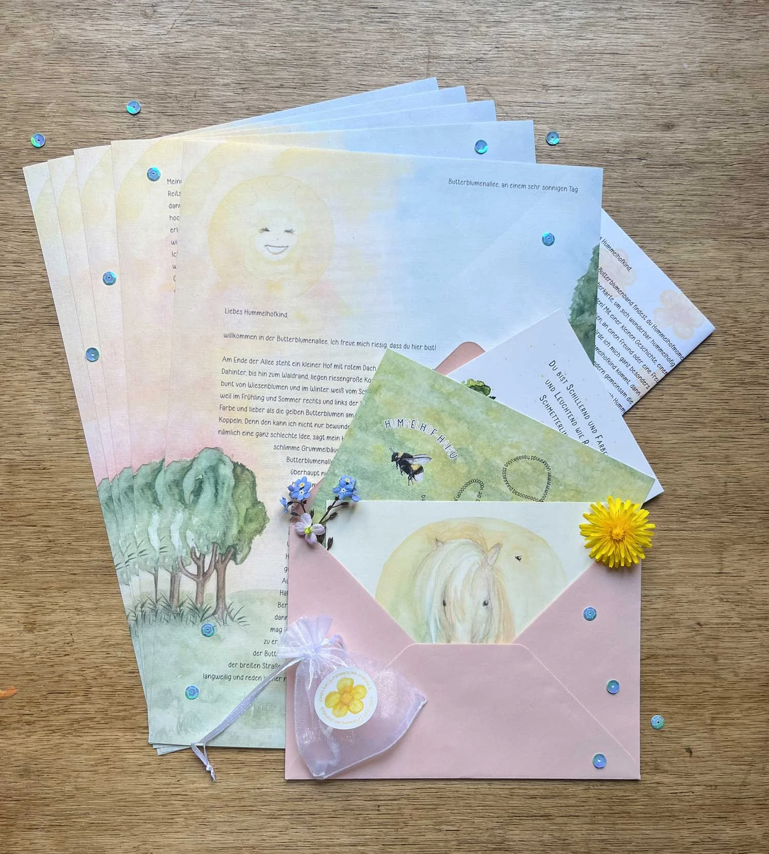 Ponypost vom Hummelhof - 6 Monatsbriefe (à 15,15€)