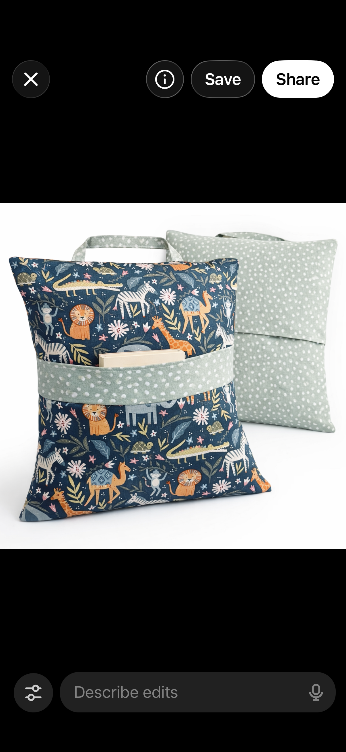 Custom Reading Pillow